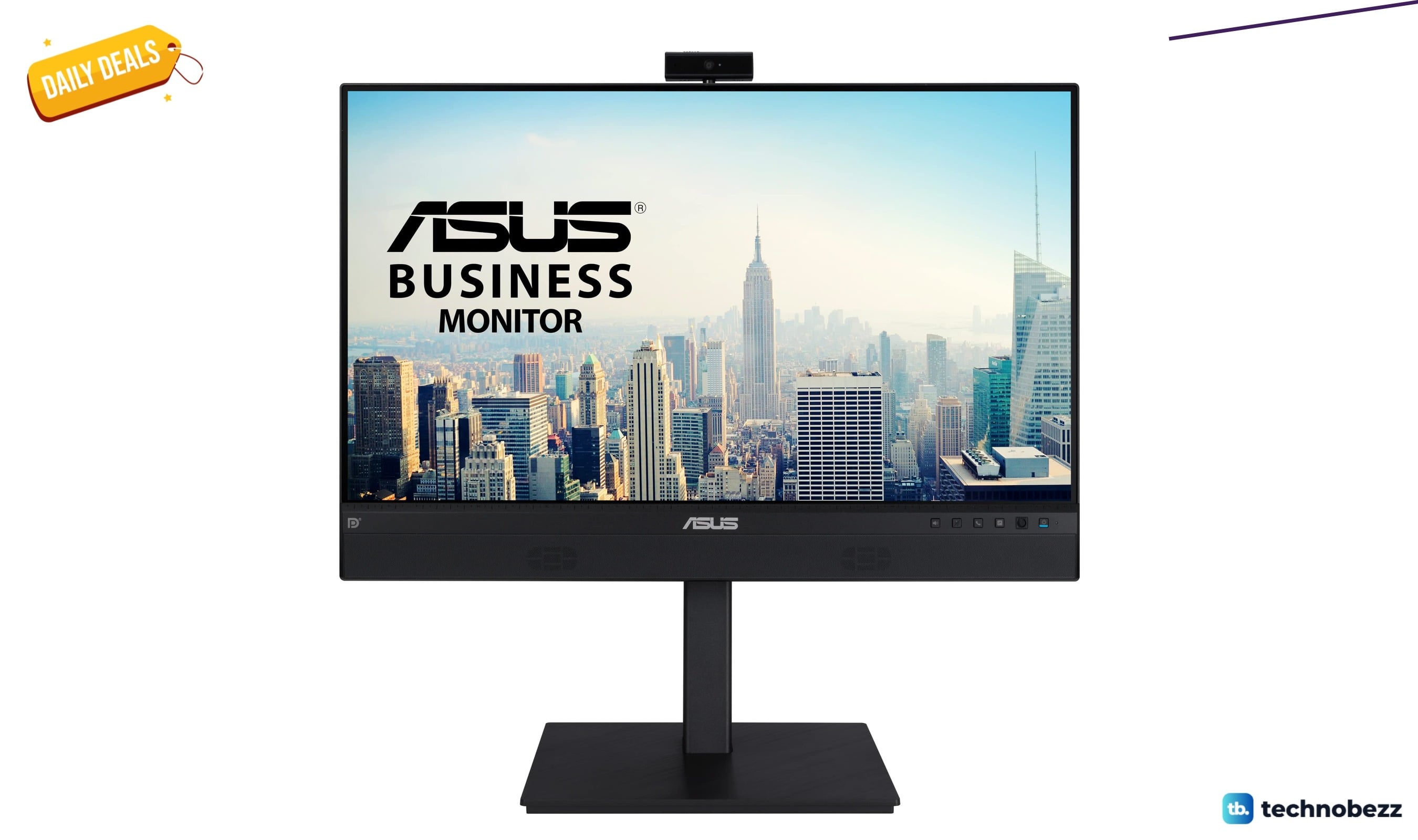 ASUS BE24ECSNK 24 1080P Computer Monitor with Webcam drops to $199