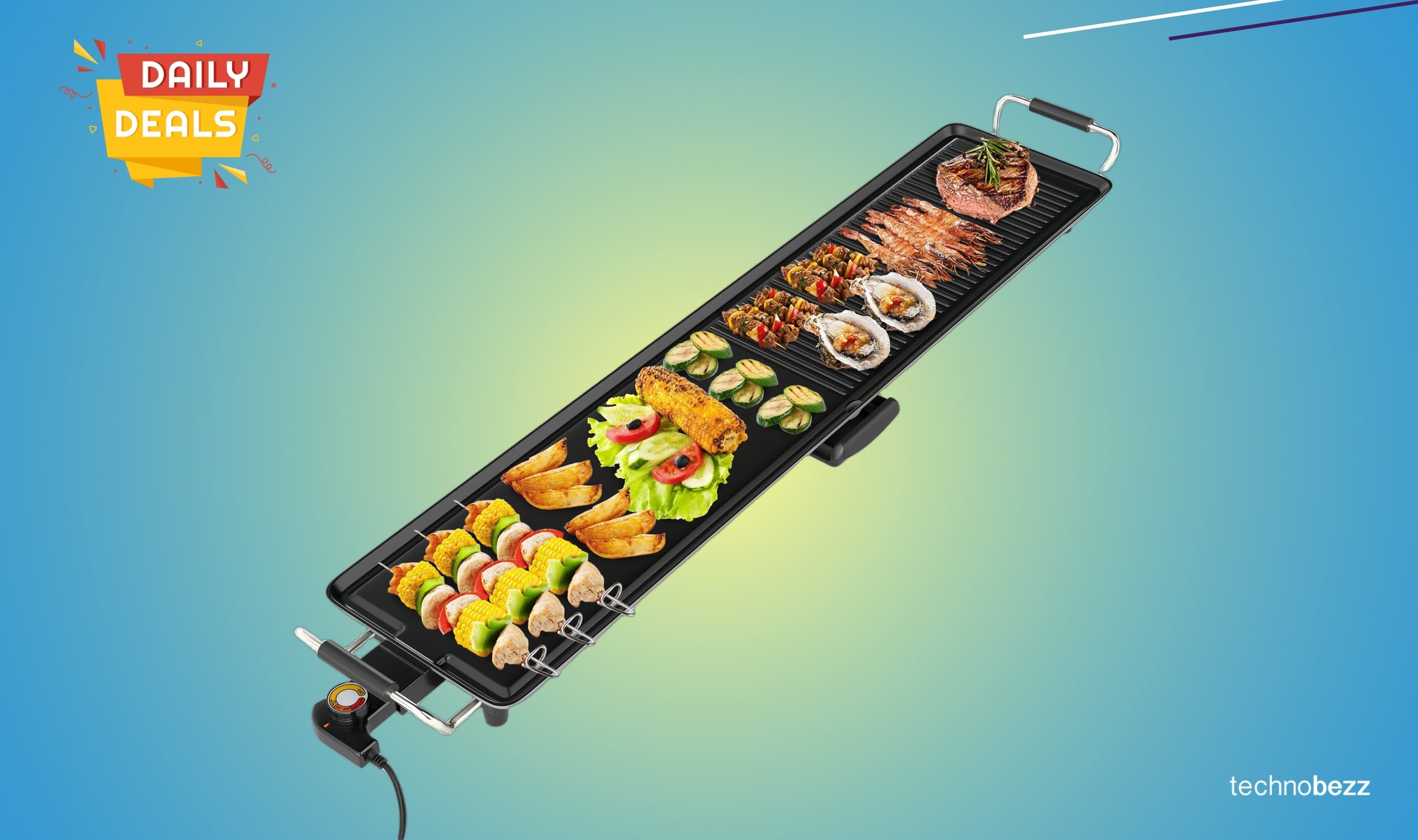 LDAILY 39.5-Inch Electric Griddle Drops to $77.99 on Amazon