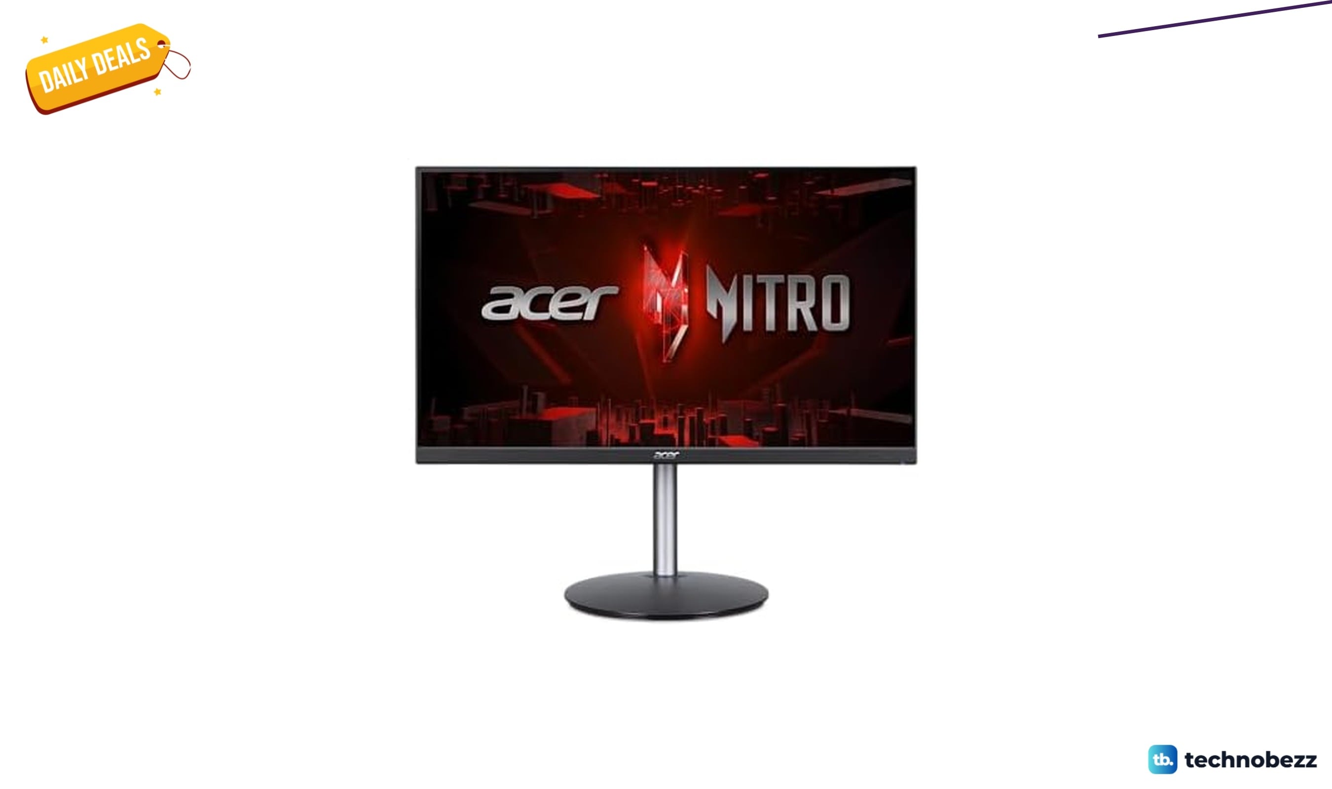 Woot now offers the Acer Nitro 23.8 Inch Full HD IPS Monitor for $114.99