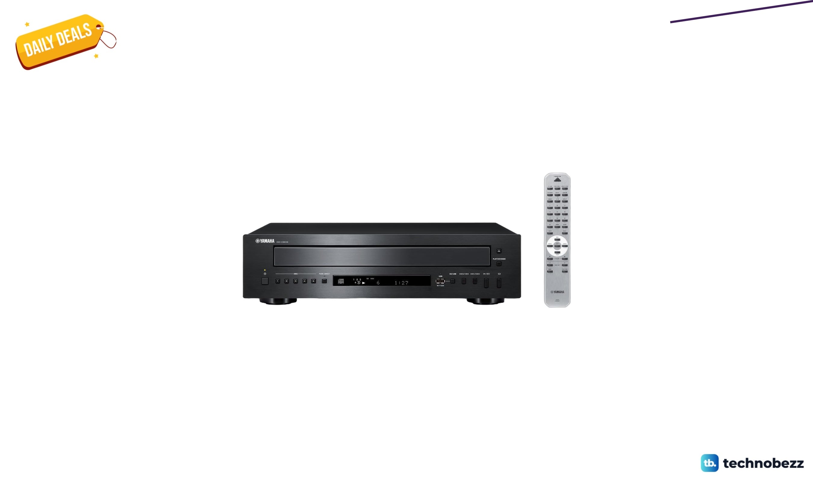 Yamaha CD-C603 5-Disc CD Changer falls to $494.96
