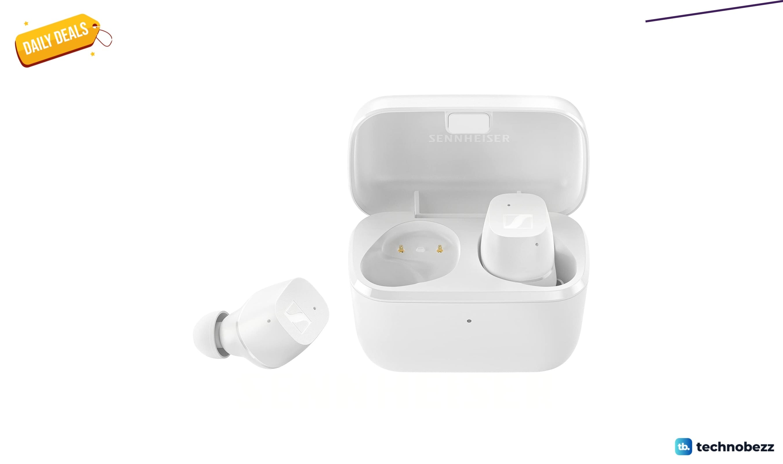Sennheiser Consumer Audio CX True Wireless Earbuds drops to $74.95