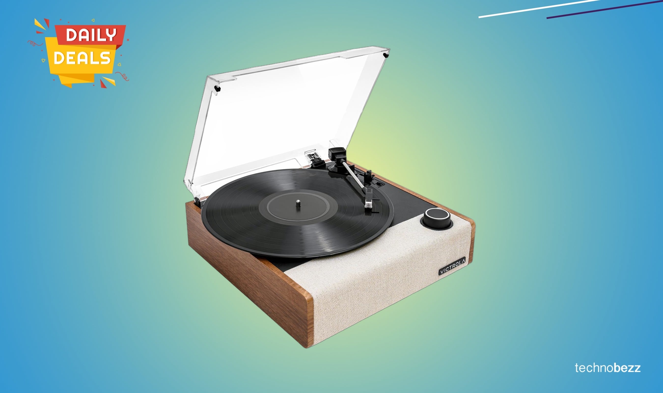 Victrola Eastwood II Record Player drops to $109.99