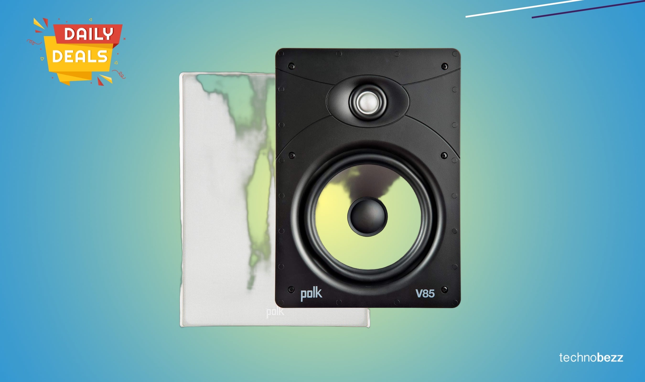Polk Audio V85 Vanishing in Wall Speaker drops to $254.10