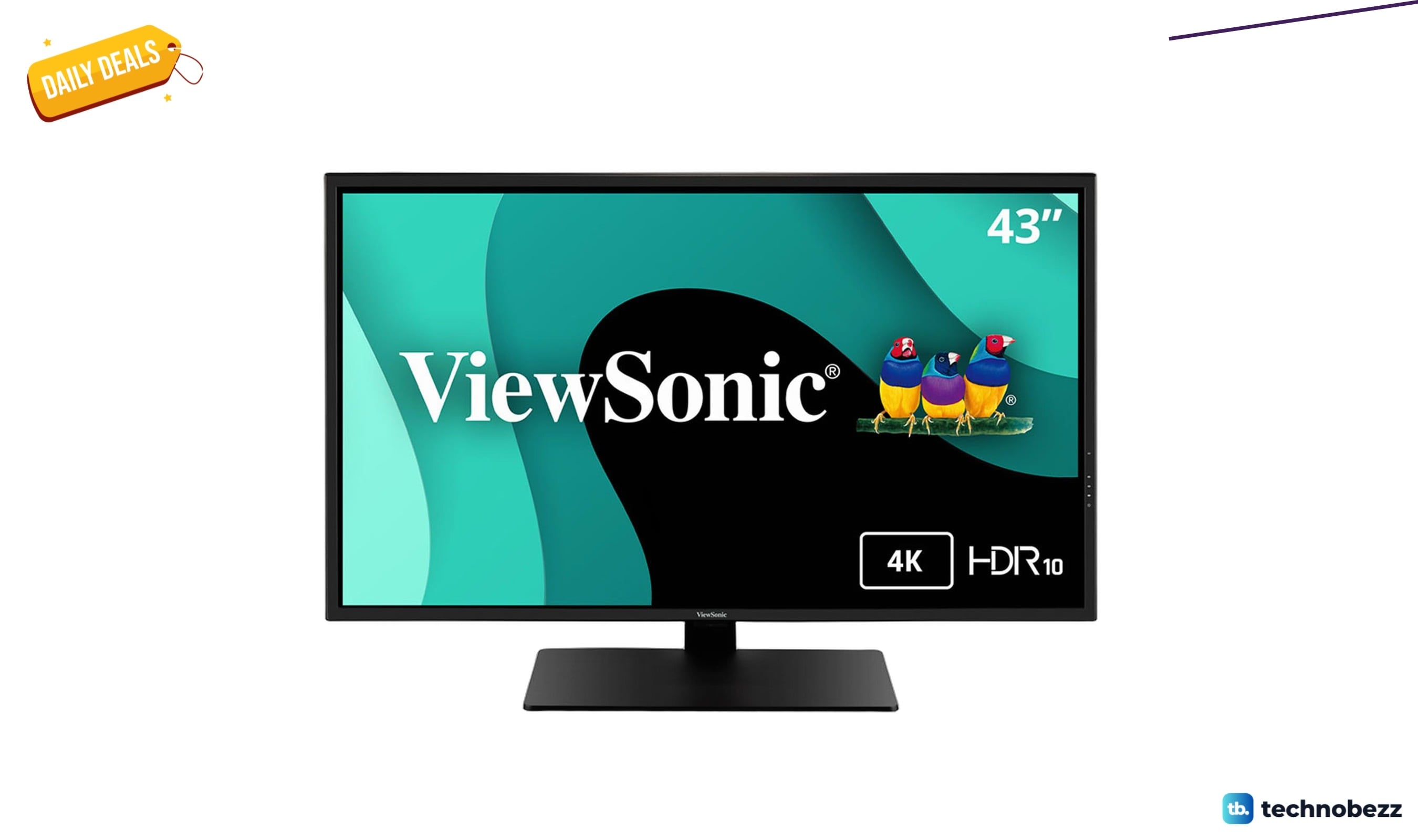 ViewSonic VX4381-4K 43 4K Monitor drops to $543.81 on Amazon