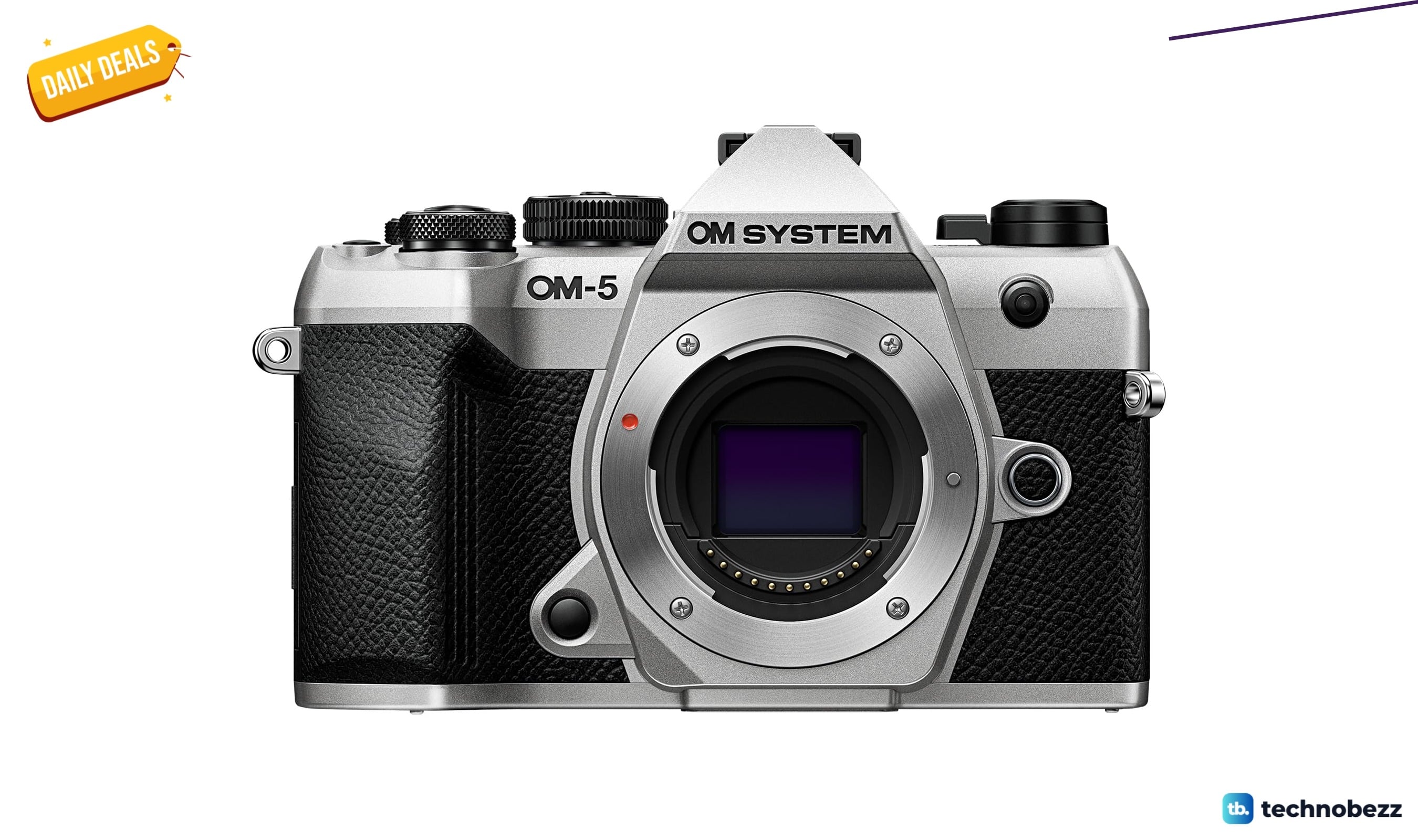 OM SYSTEM OM-5 Mark II Body Silver drops to $839.99 on Amazon