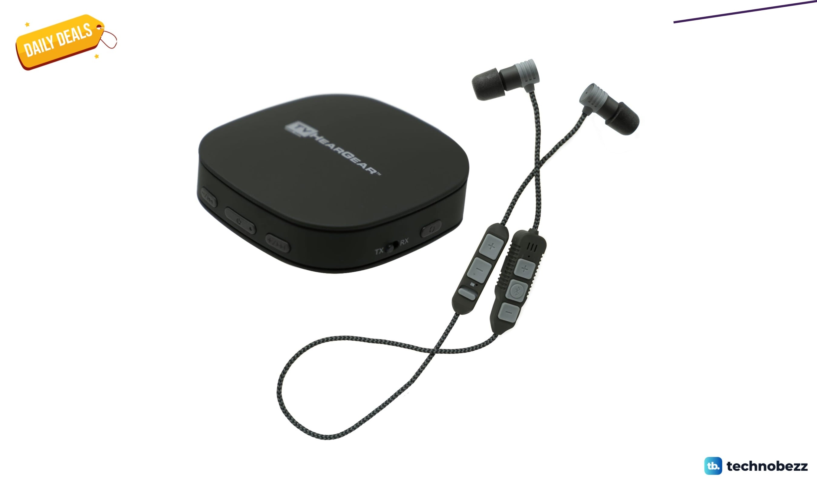 TV Heargear Wireless High-Resolution Listening System Earphones price drops to $47.43 A $11.87 discount that's hard to
