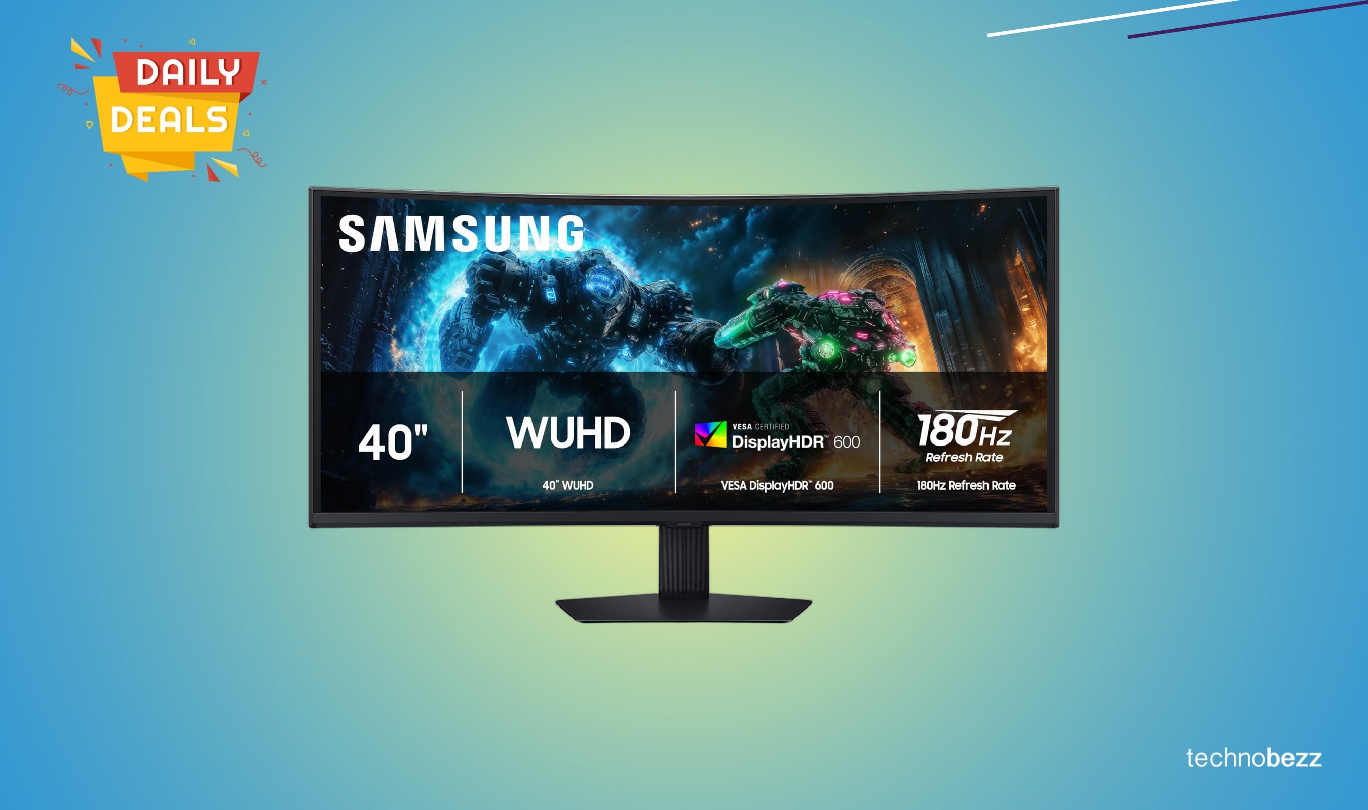 Samsung 40-inch Odyssey G7 gaming monitor drops to $699.99