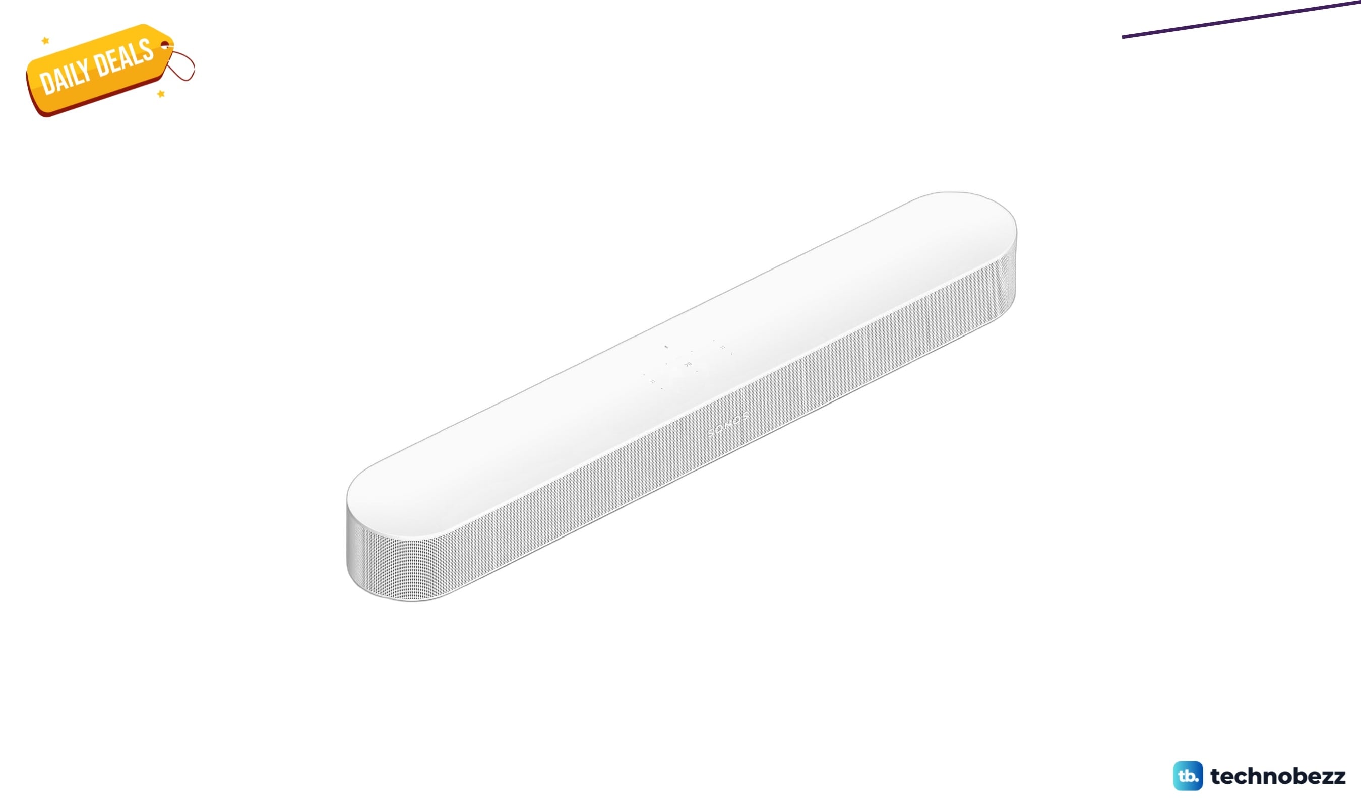 Sonos Beam Gen 2 - White now $369, down from $499
