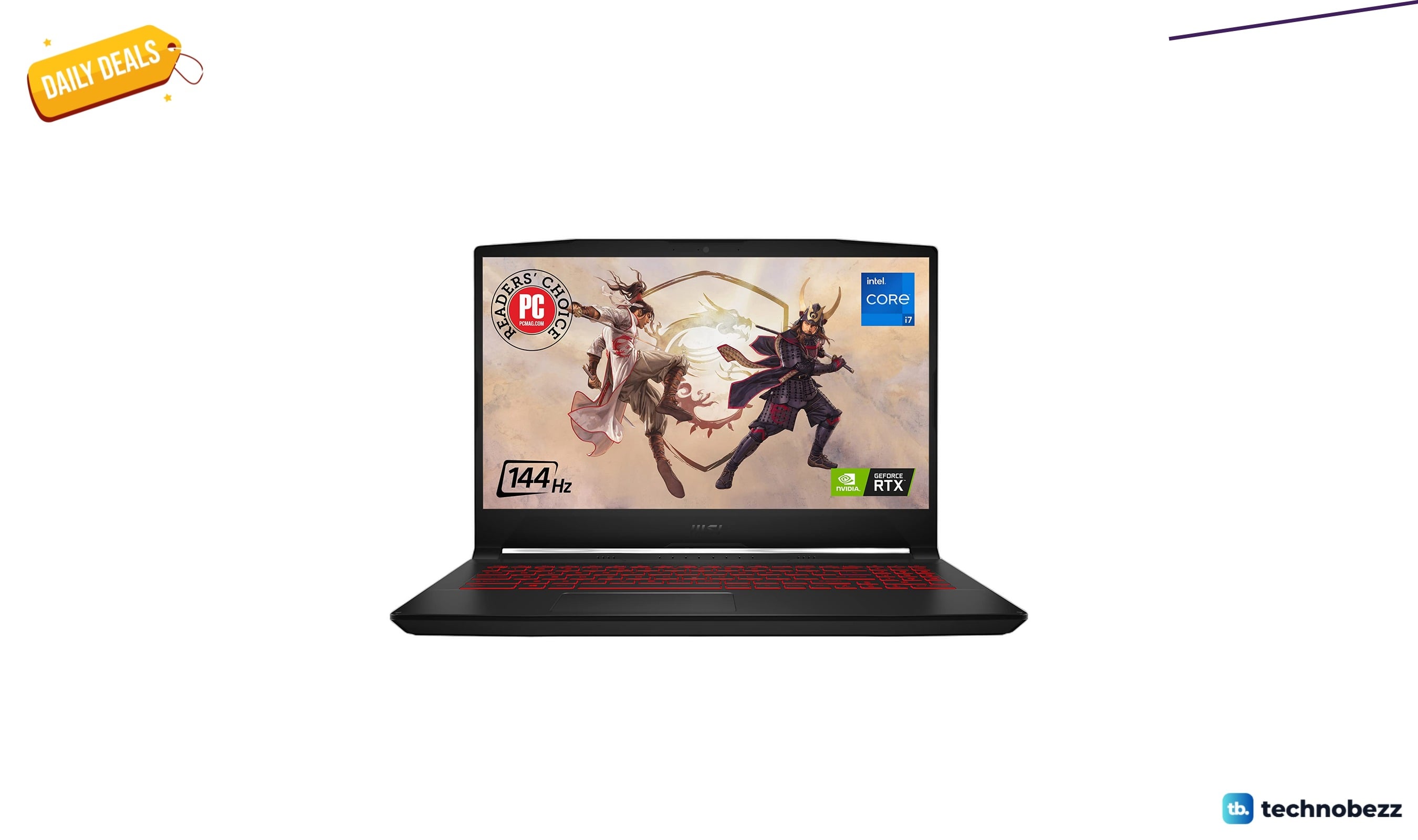 MSI Katana GF66 15.6 inch 144Hz gaming laptop drops to $869 on Amazon