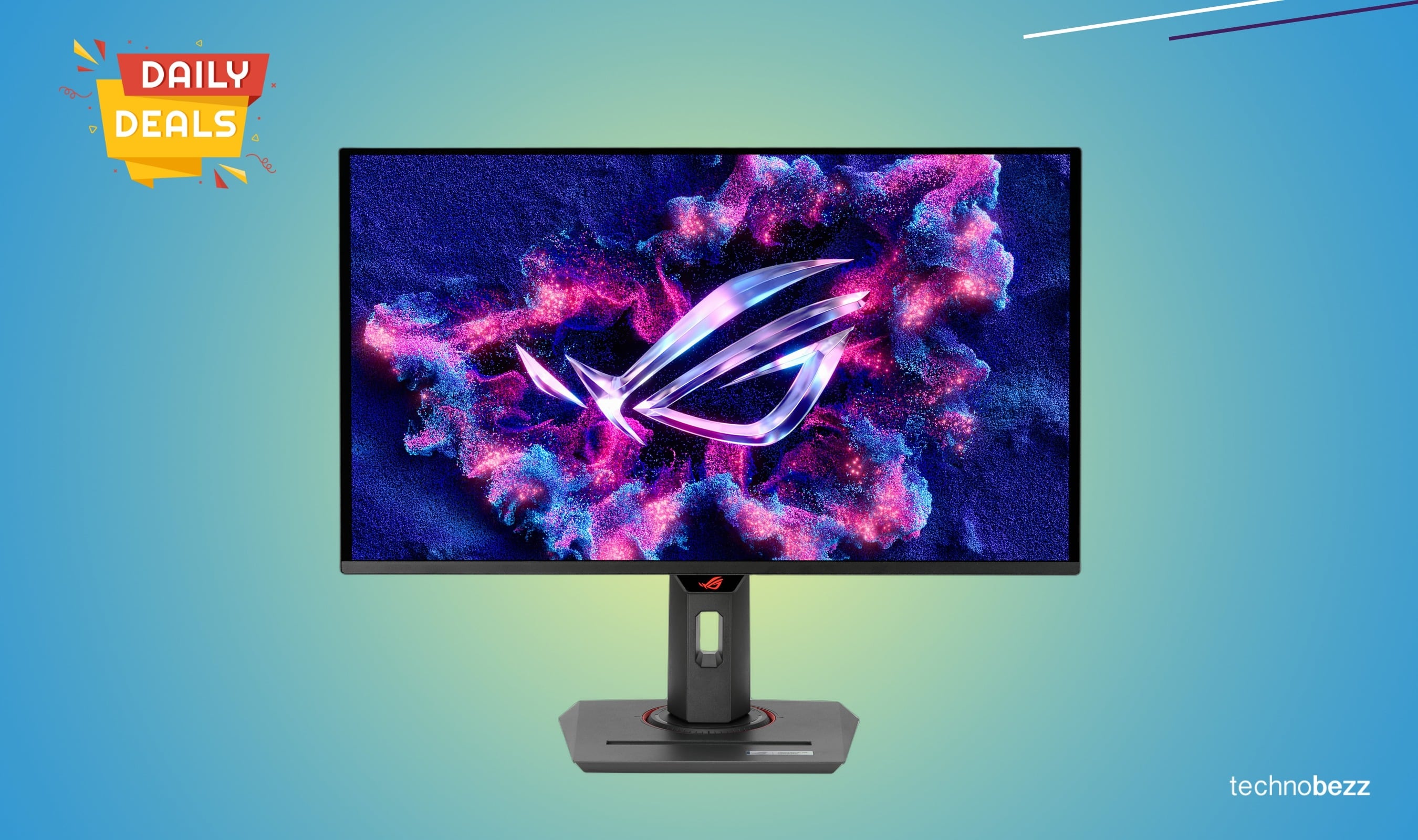 ASUS ROG Strix 26.5-inch QD-OLED gaming monitor drops to $669