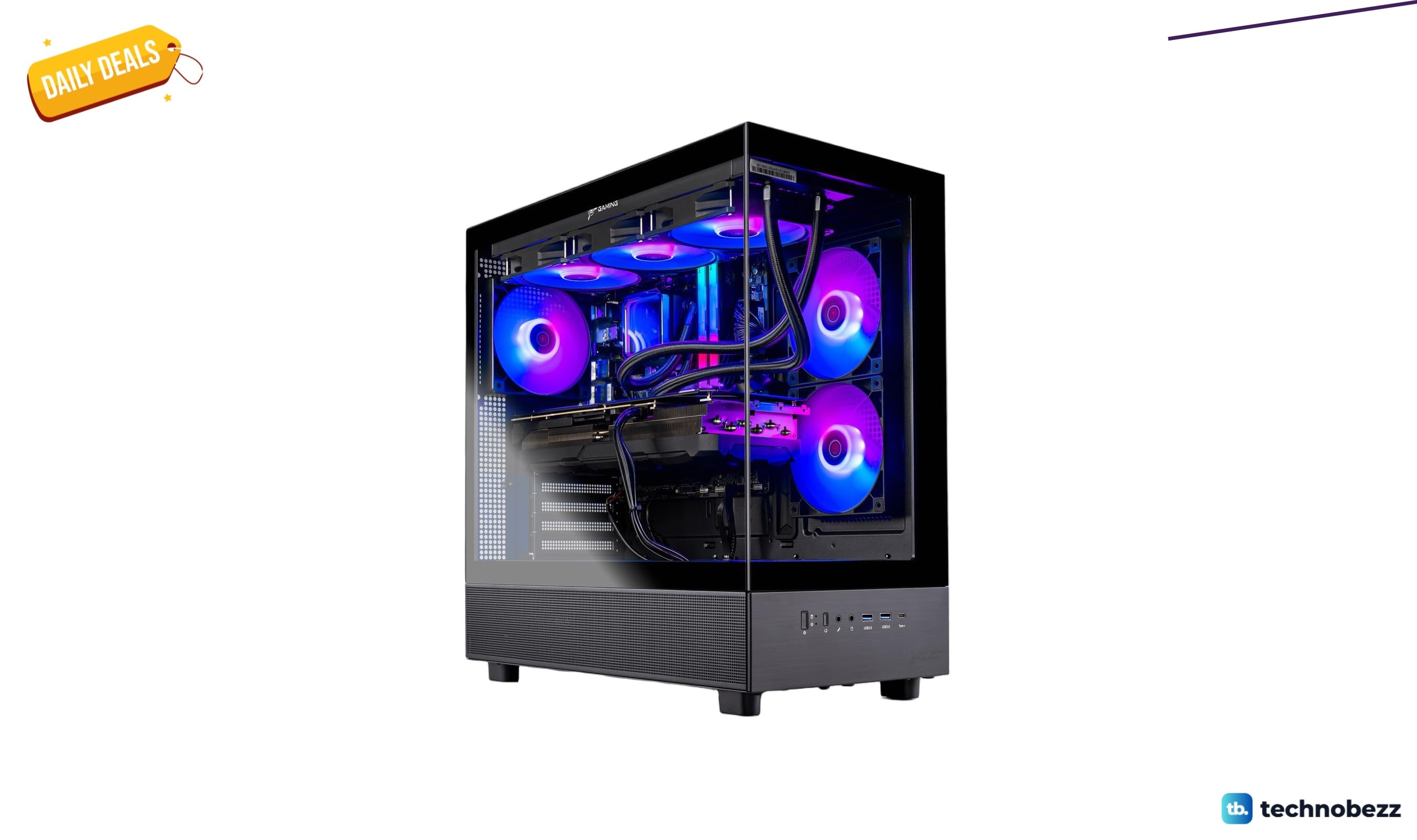 Skytech Gaming Azure 3 Desktop PC with Ryzen 7 drops to $1899