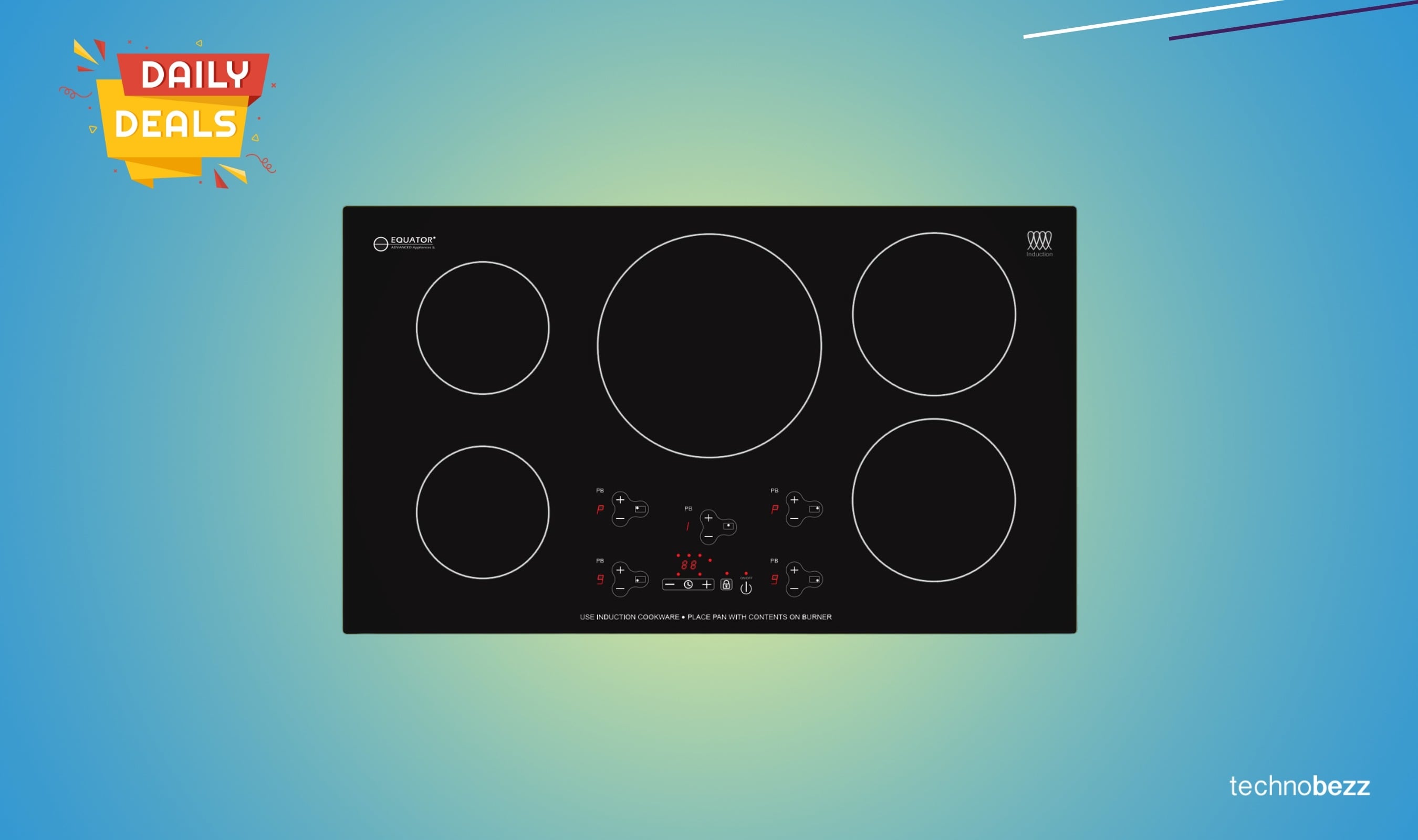 Equator 36-inch induction cooktop now available for $279