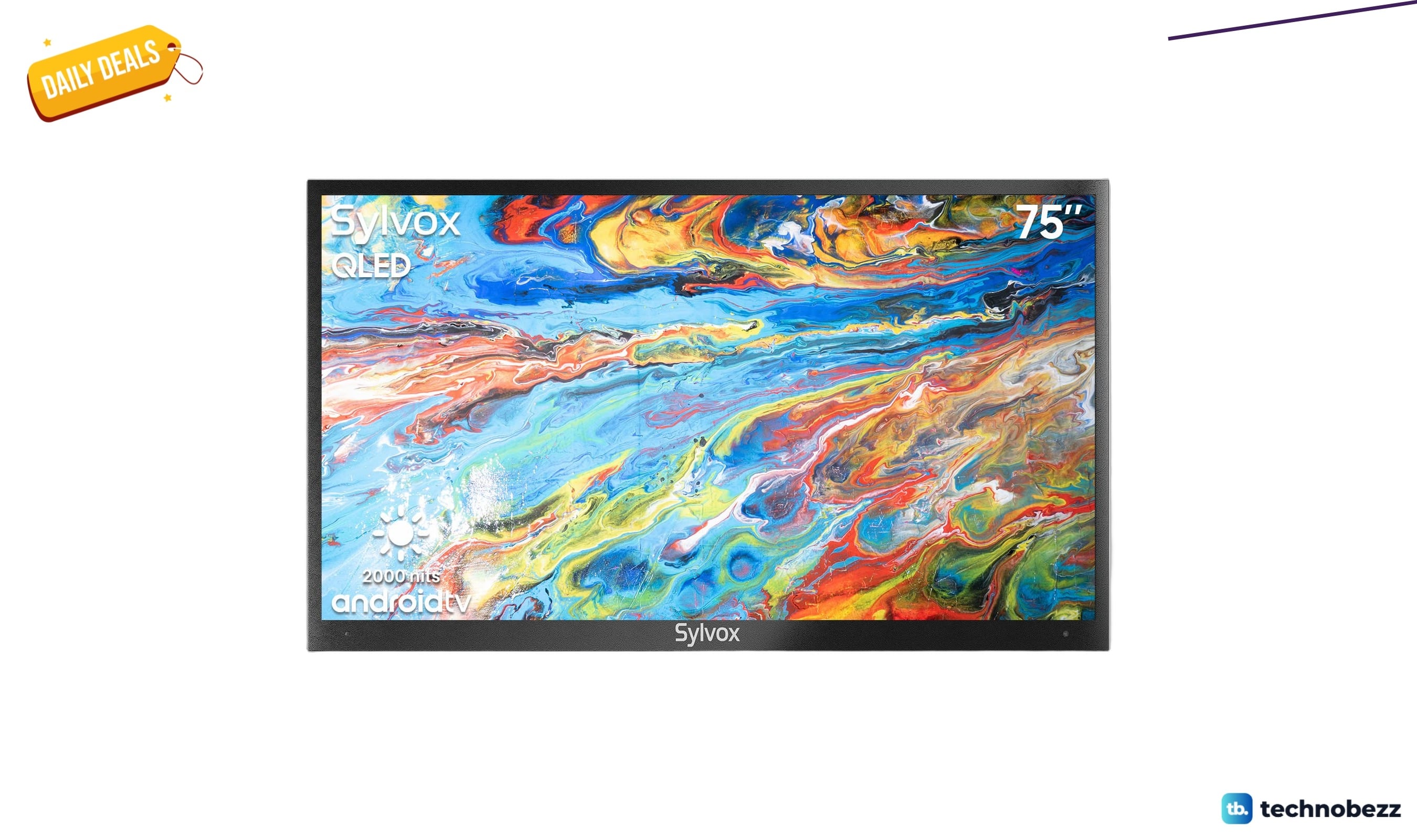 SYLVOX 75 Outdoor QLED 4K drops to $4399 from $4652