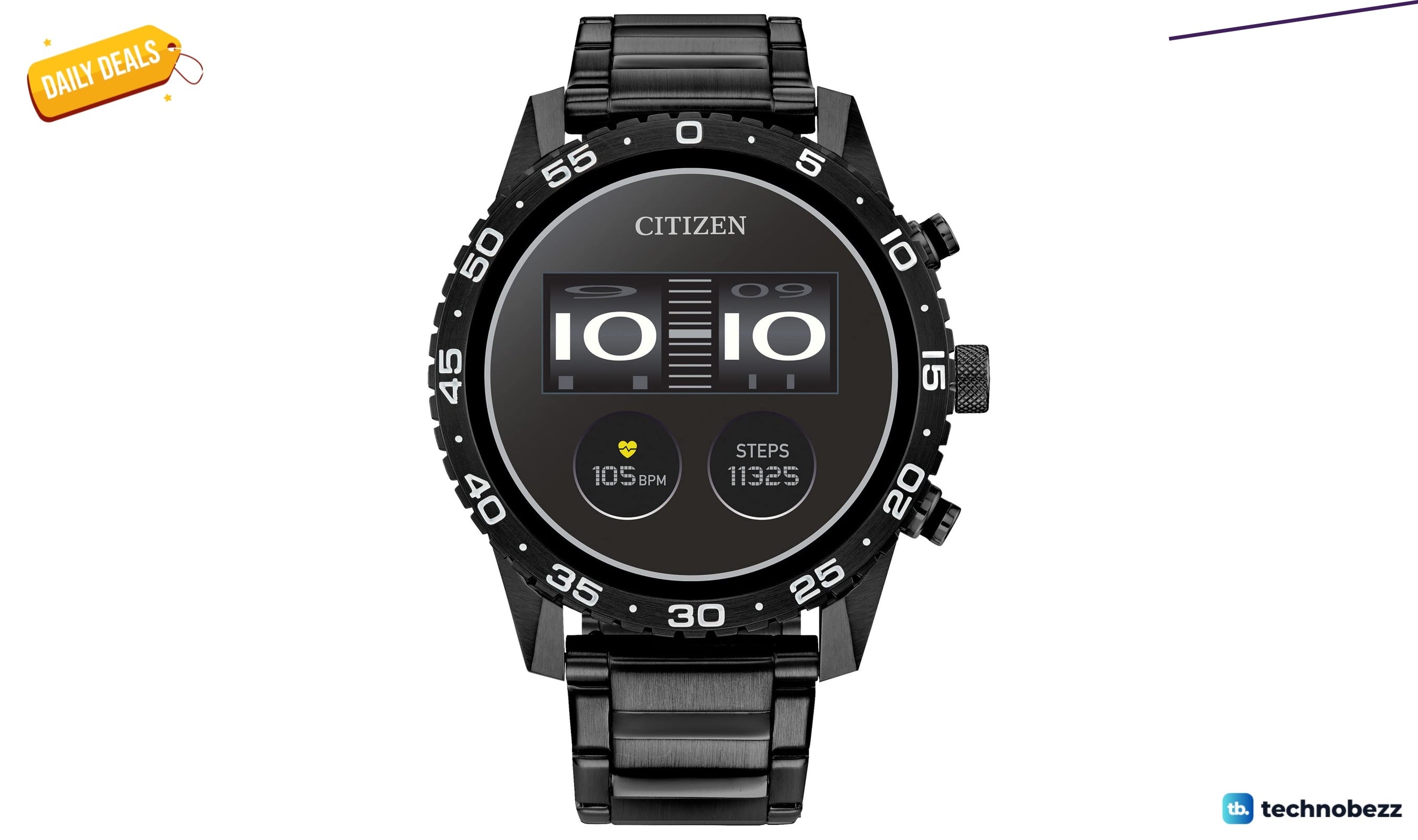 Citizen CZ Smart PQ2 44MM Sport Smartwatch drops to $238.01 on Amazon