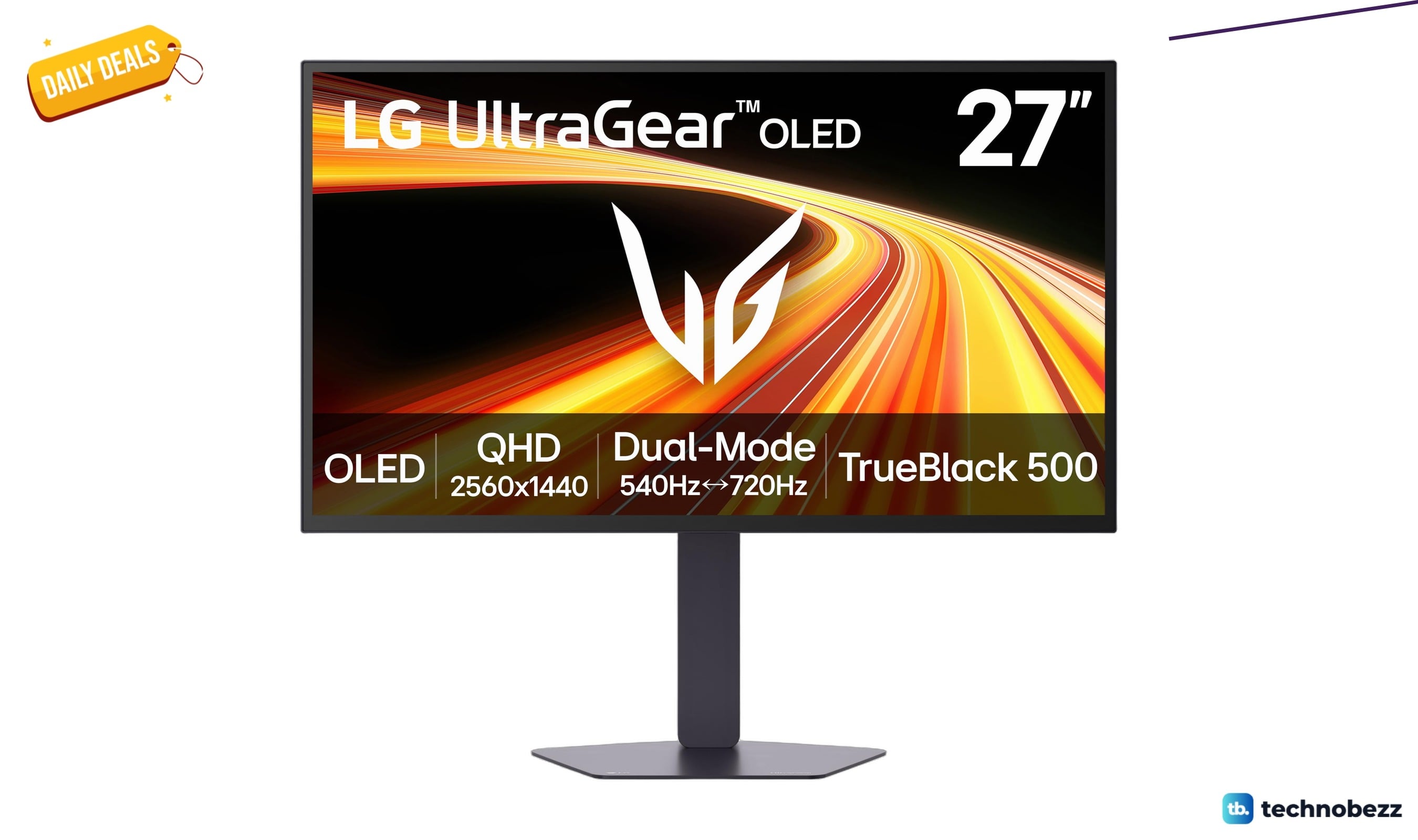 LG 27GX790B-B Ultragear QHD OLED Gaming Monitor drops to $749.99
