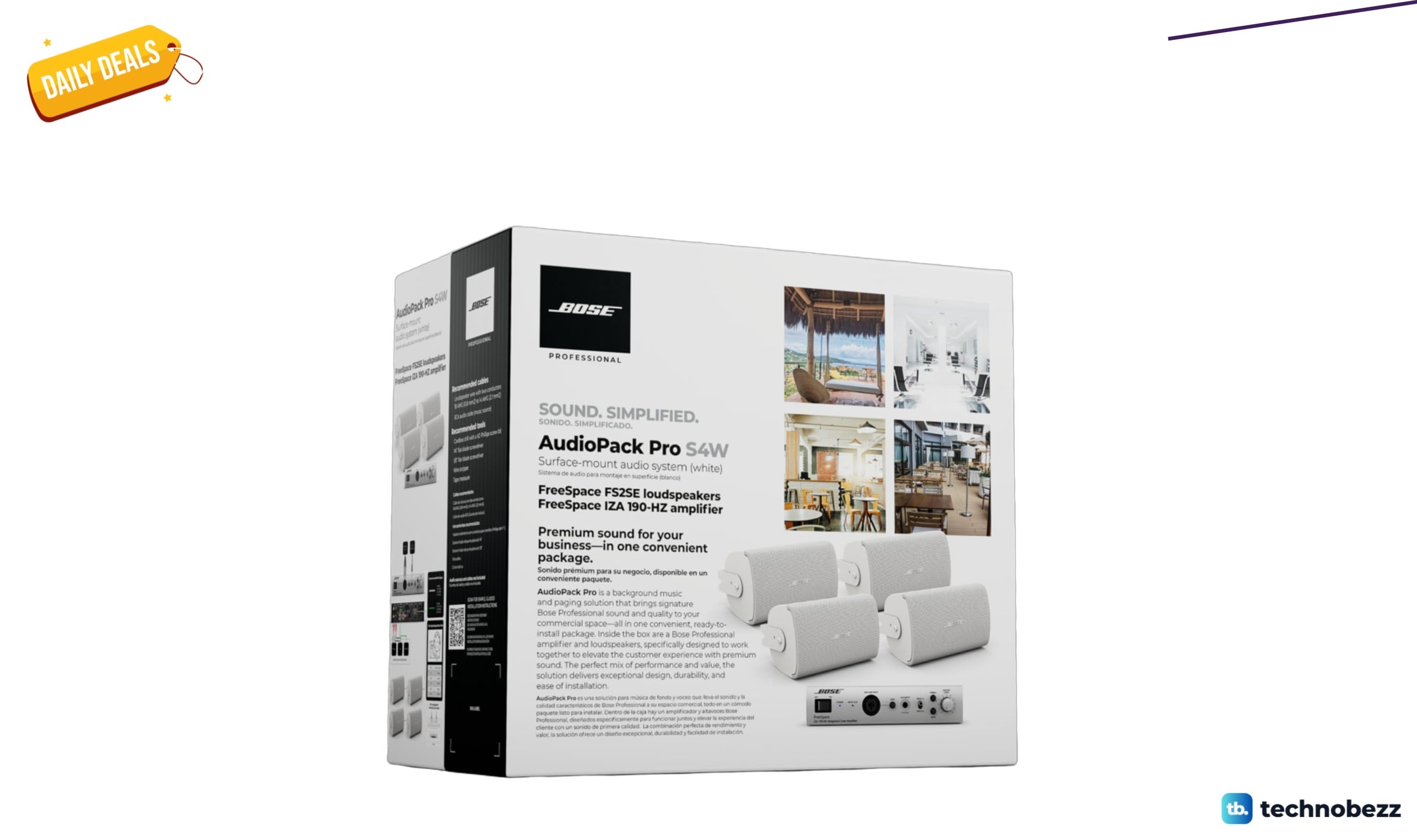 Bose Professional AudioPack Pro S4 surface-mount drops to $999 on Amazon