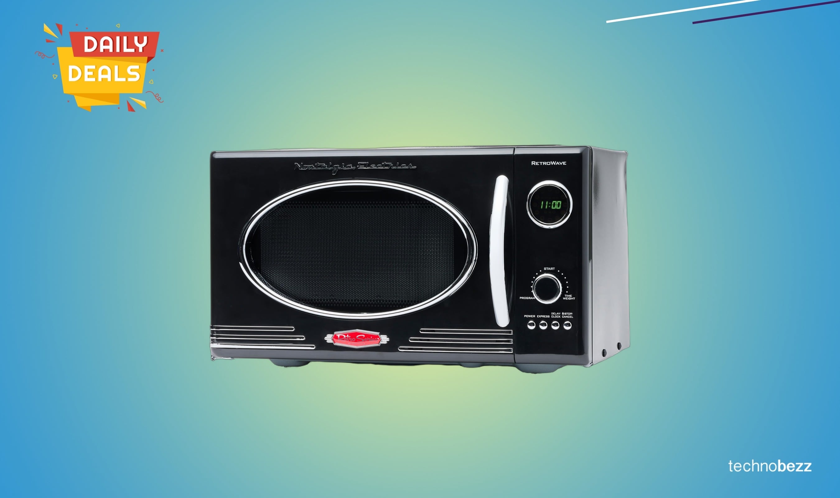 Nostalgia Retro Countertop Microwave Oven drops to $99.99 on Amazon