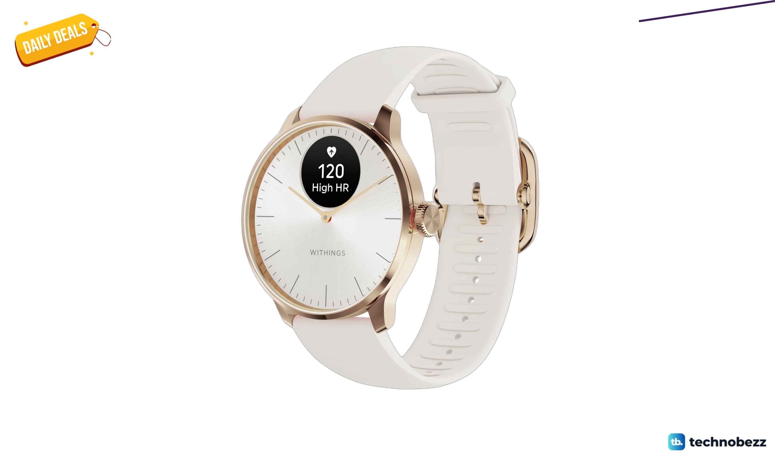 Withings ScanWatch Light hybrid smart watch drops to $199.99 on Amazon