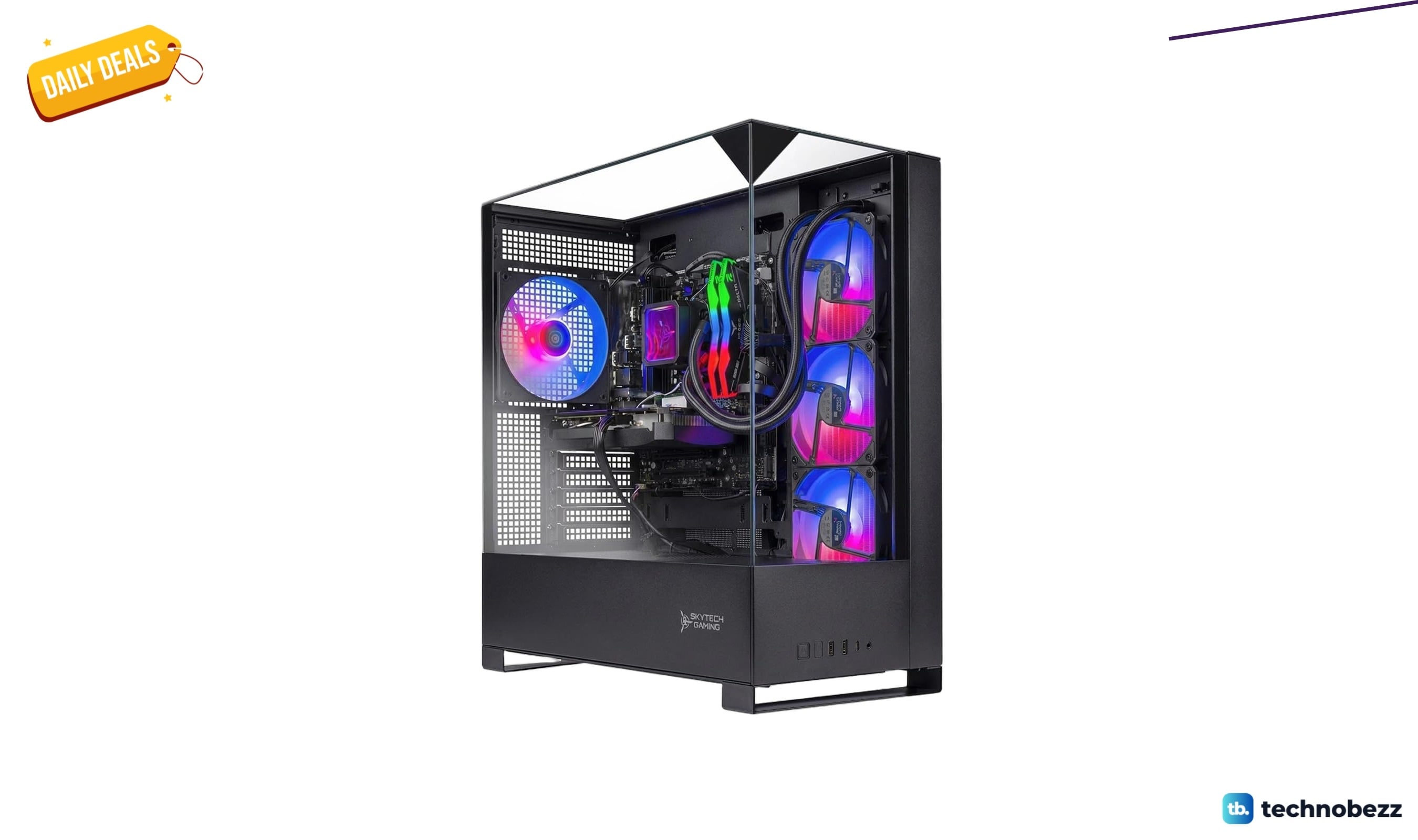 Skytech Gaming Shadow 5 AMD gaming PC drops to $1879.99