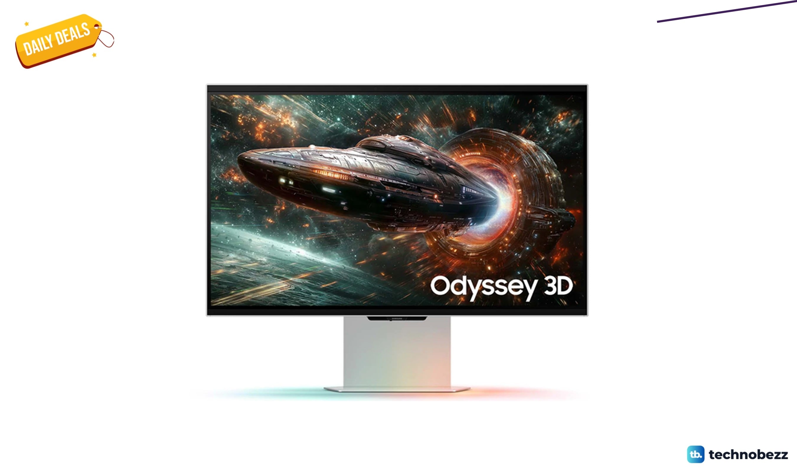 Woot offers Samsung Odyssey 3D G90XF 4K 165Hz gaming monitor for $999