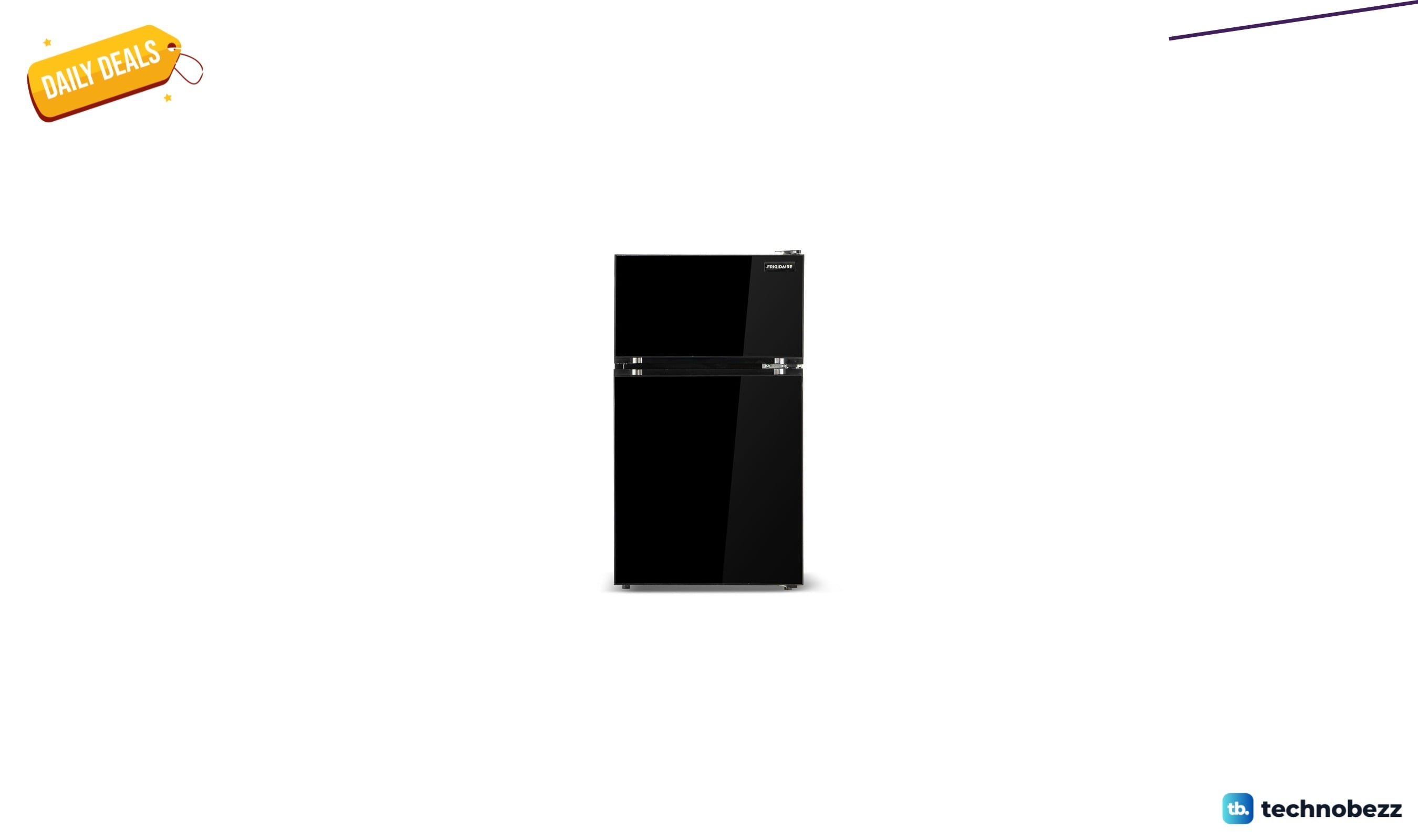 Frigidaire 3 Cu Ft Refrigerator with Glass Doors drops to $199 on Amazon