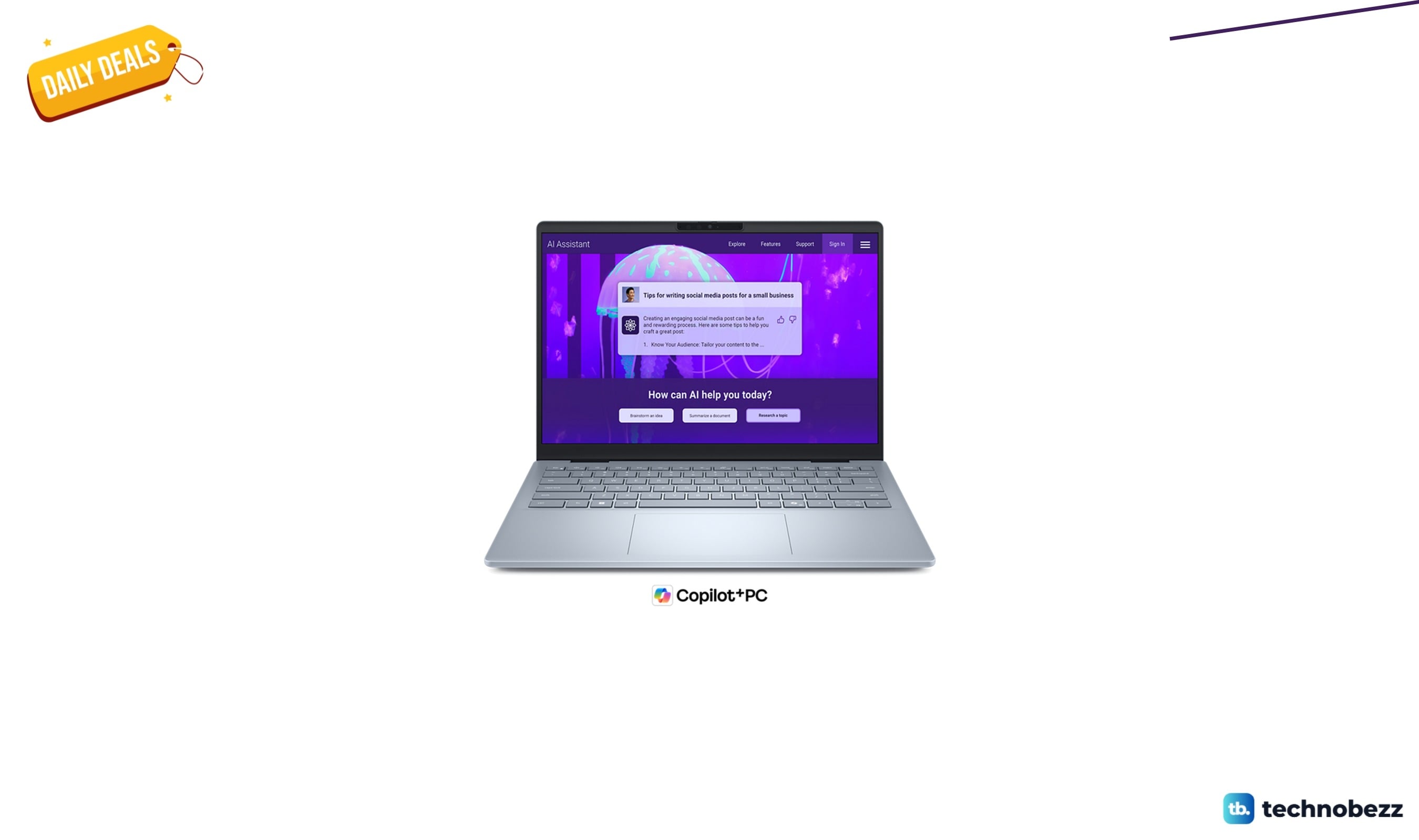 Dell offers 14 Plus laptop for $1189.99 with Intel Core Ultra 7 chip