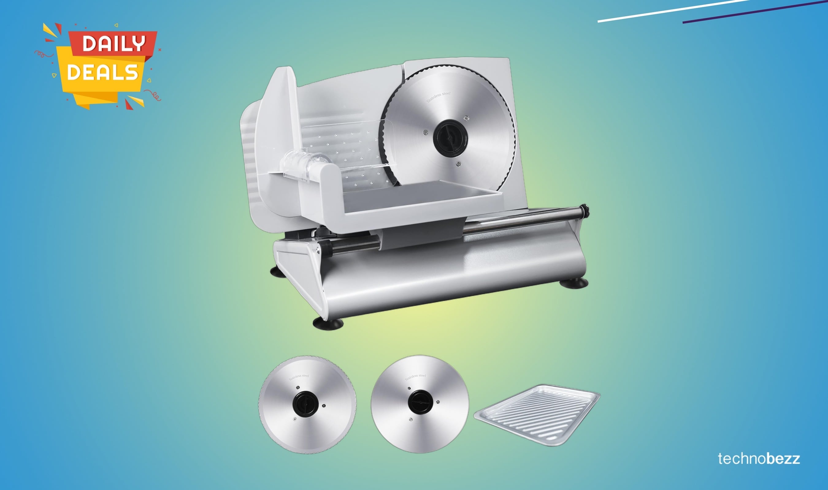 Pterying Meat Slicer Machine drops to $68.46 on Amazon