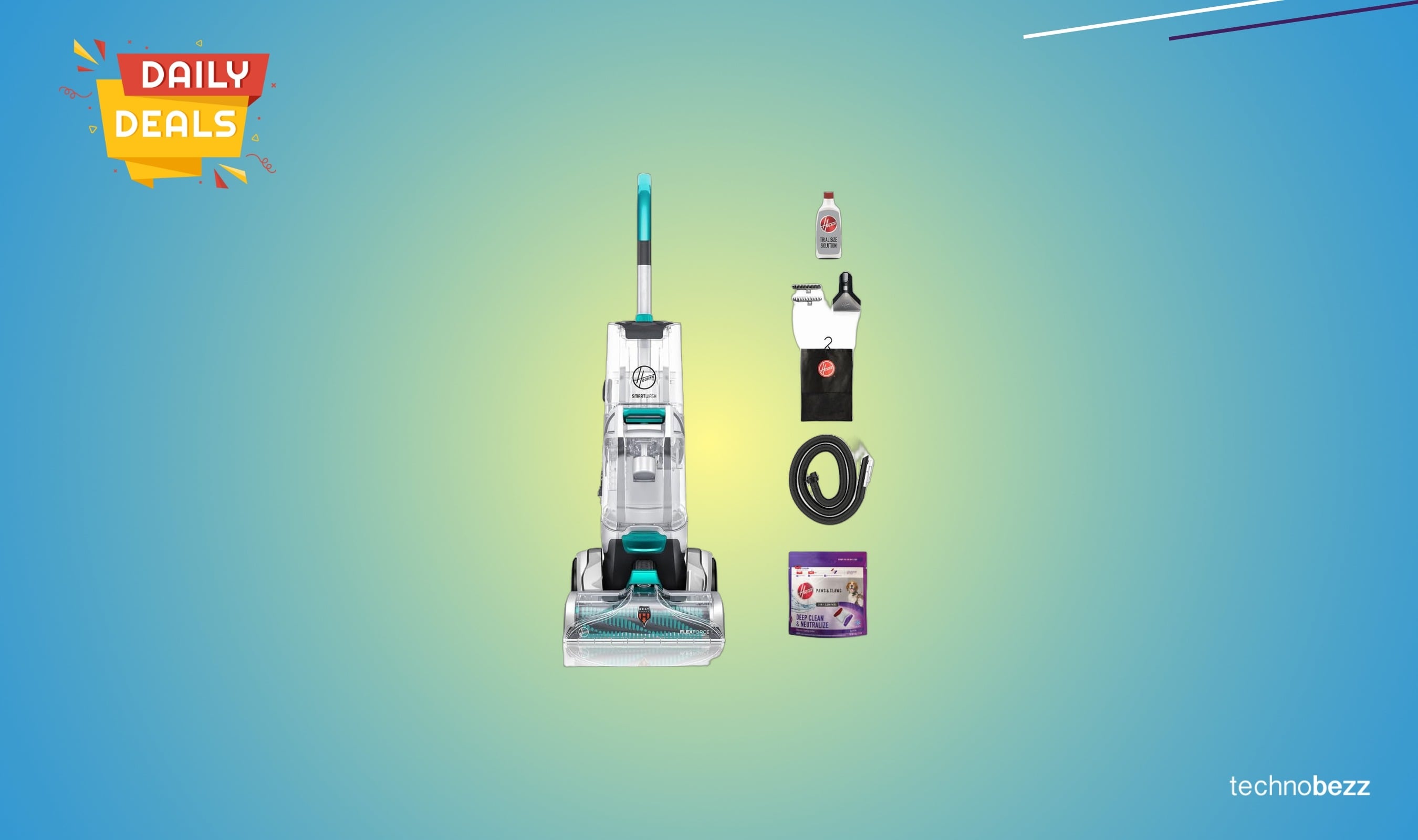 Hoover SmartWash Automatic Carpet Cleaner drops to $249.99