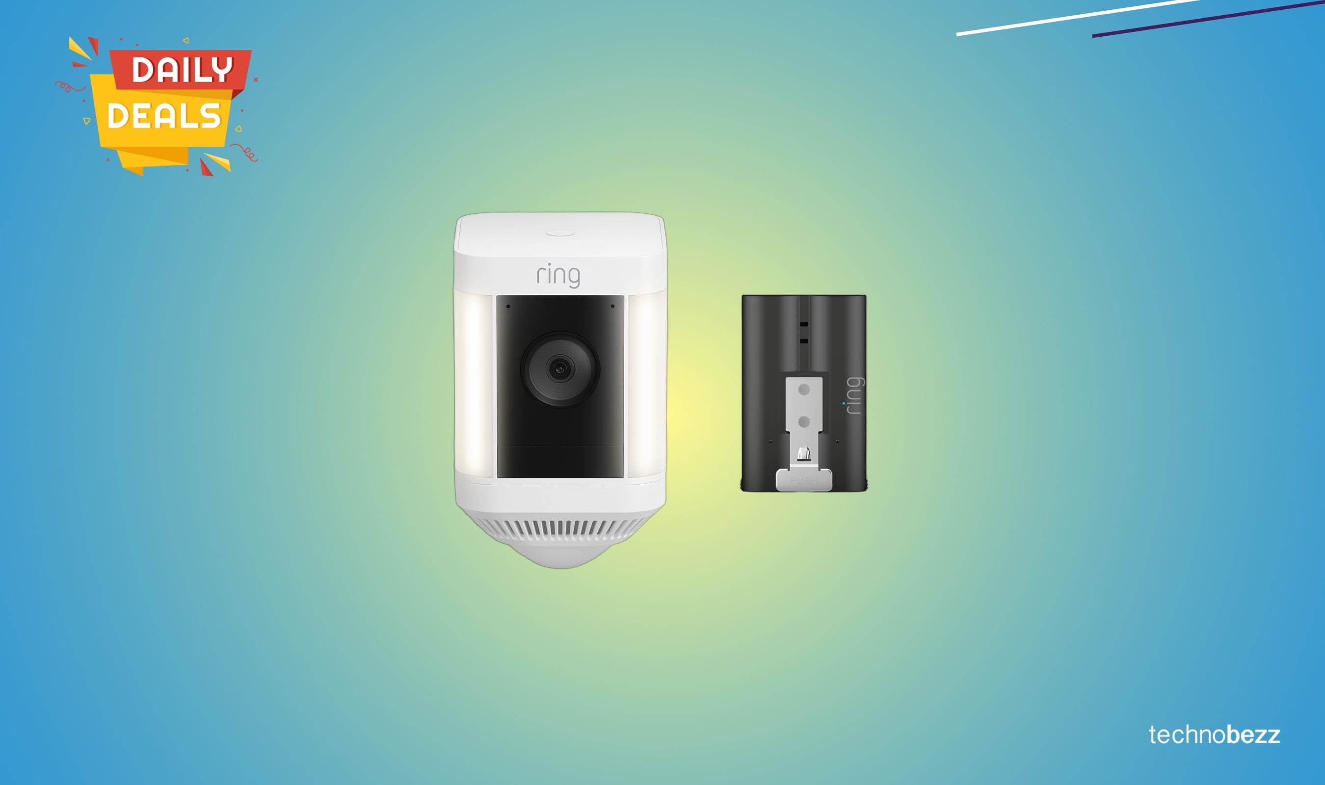 Ring Spotlight Cam Plus Battery bundle drops to $134.99