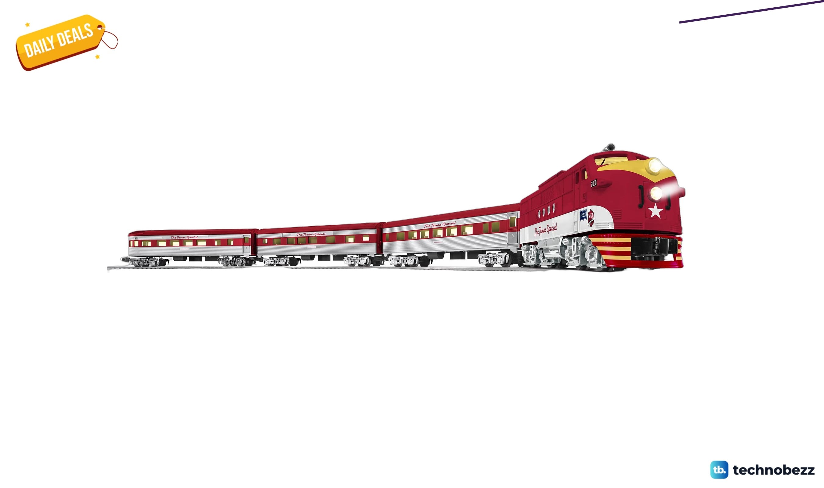Texas Special Passenger LionChief Bluetooth 5.0 Train drops to $449.99