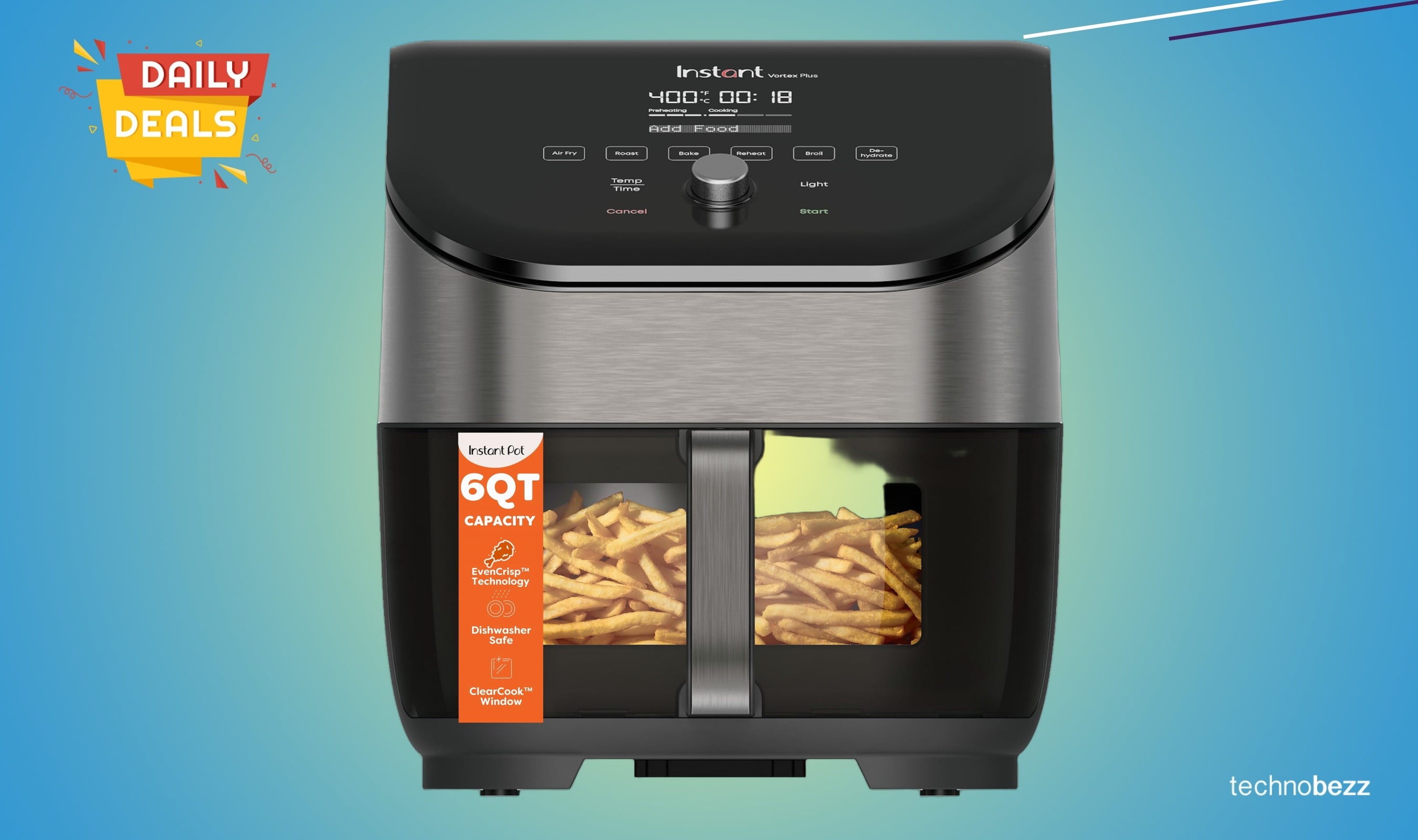 Instant Pot Vortex Plus 6QT Air Fryer drops to $99.99