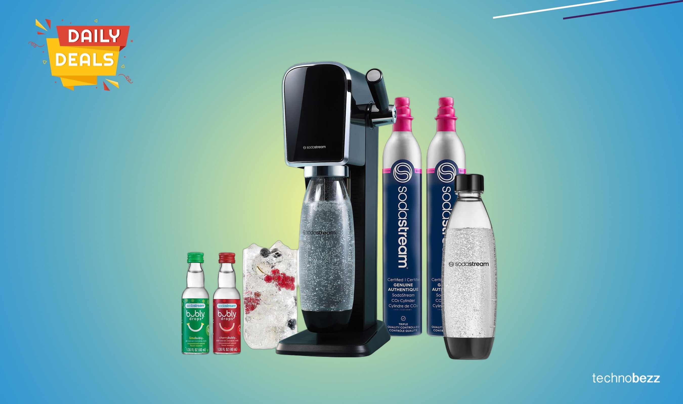 SodaStream ART Sparkling Water Maker drops to $107.99 on Amazon