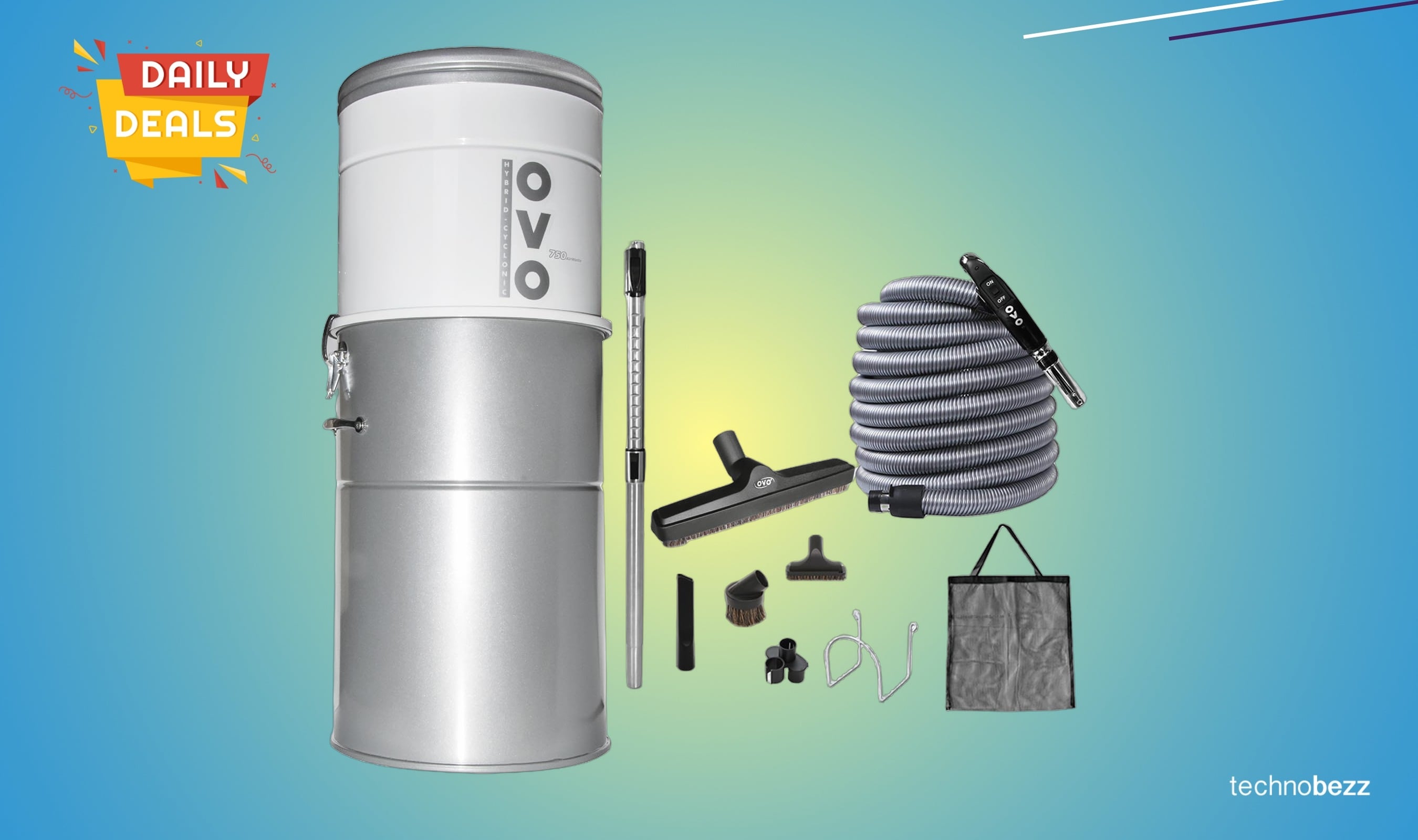 OVO Heavy Duty Central Vacuum System drops to $611.79 on Amazon