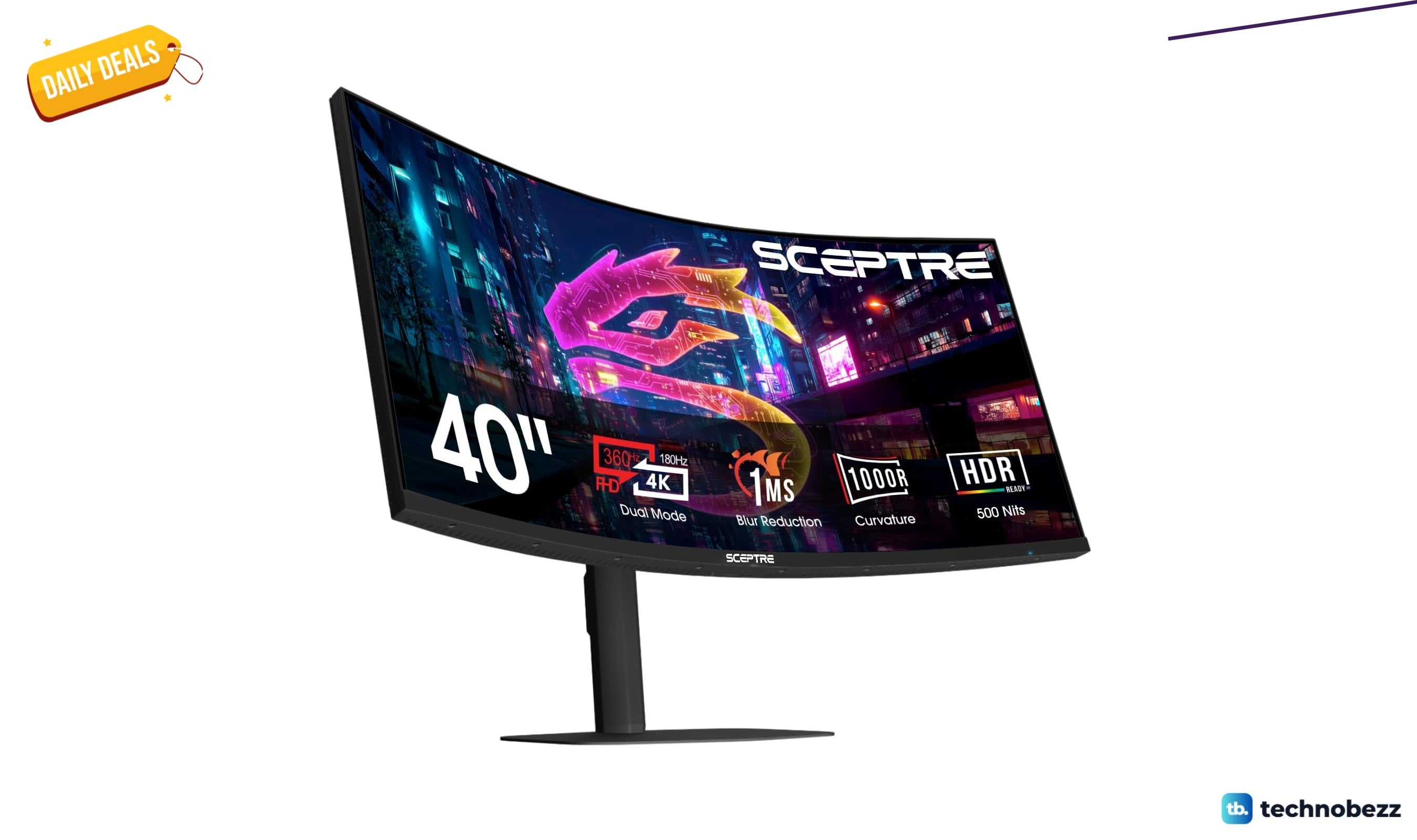 Sceptre Curved 5K2K 5120 x 2160 monitor drops to $529.97 at Amazon