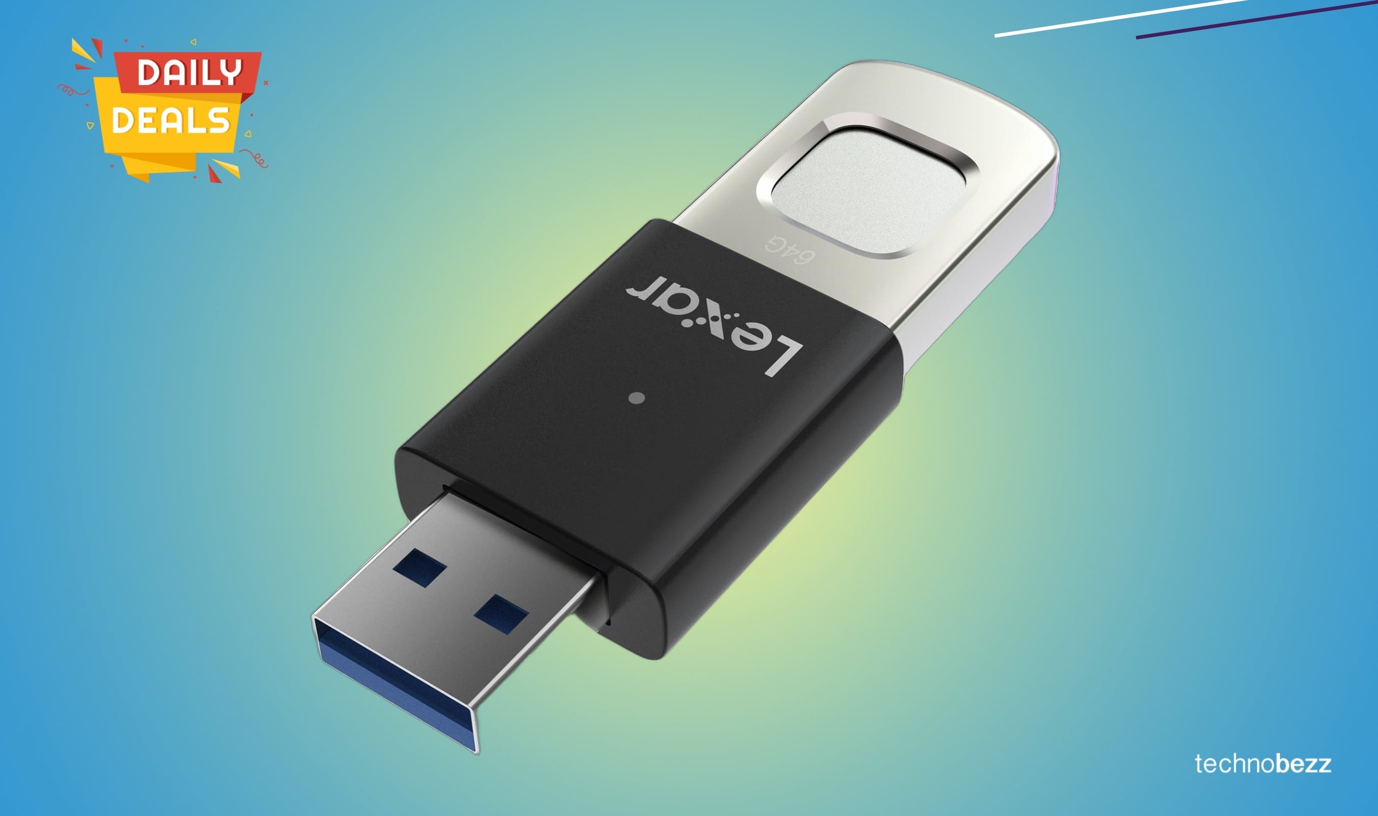 Lexar JumpDrive Fingerprint F35 PRO USB 3.2 drops to $94.99
