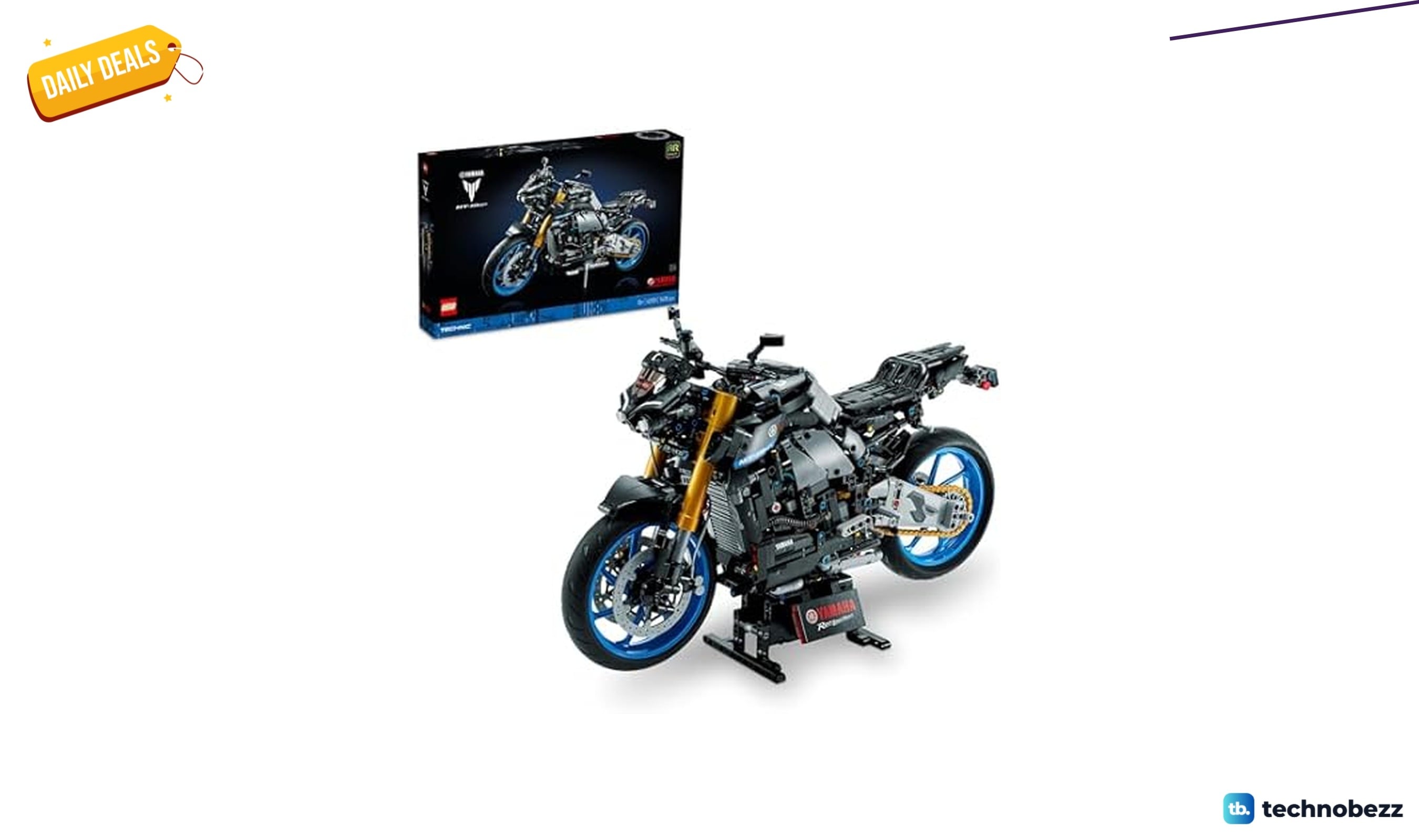 Woot offers the Yamaha MT-10 SP Lego Technic set for $217