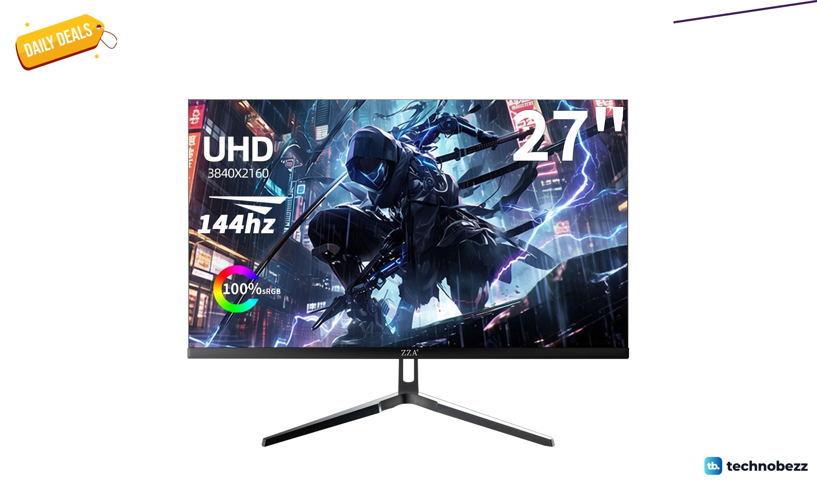 ZZA 4K Gaming Monitor now selling for $189.99