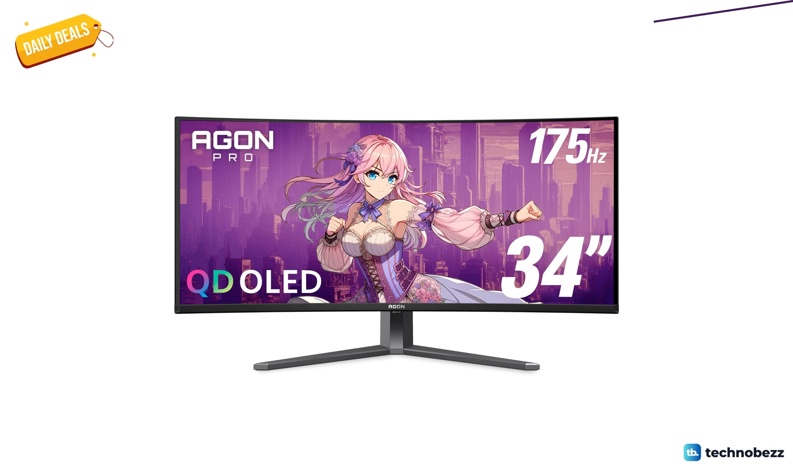 AOC Agon Pro 34" Curved Gaming Monitor drops to $599.99