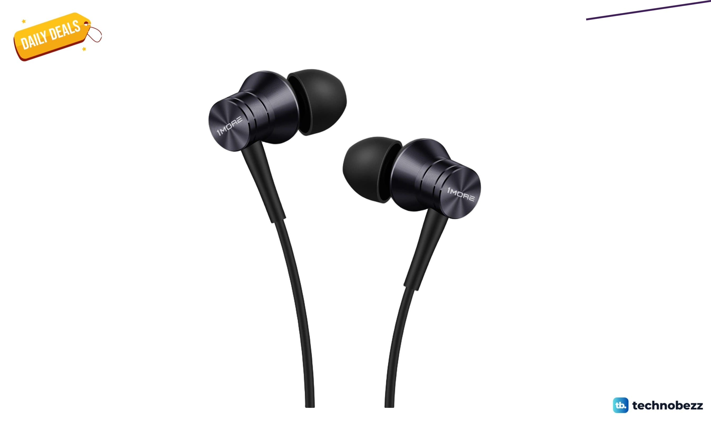 1MORE E1009 Piston Fit in-Ear Headphones hits new low at $26.34