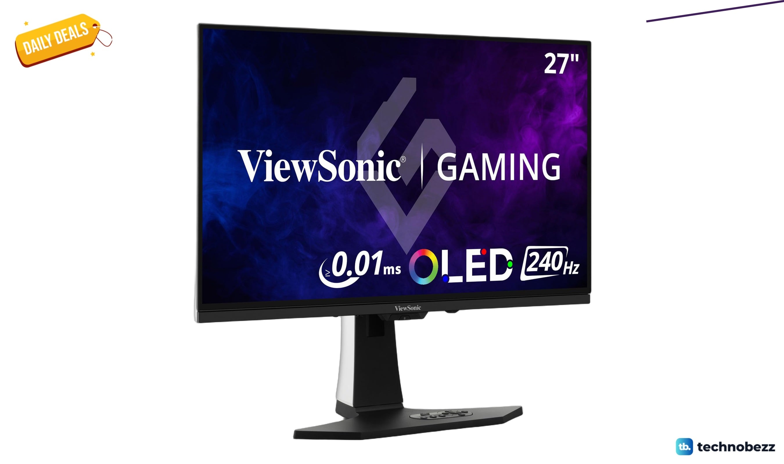 ViewSonic XG272-2K-OLED 27 1440p 240Hz OLED monitor drops to $845.49