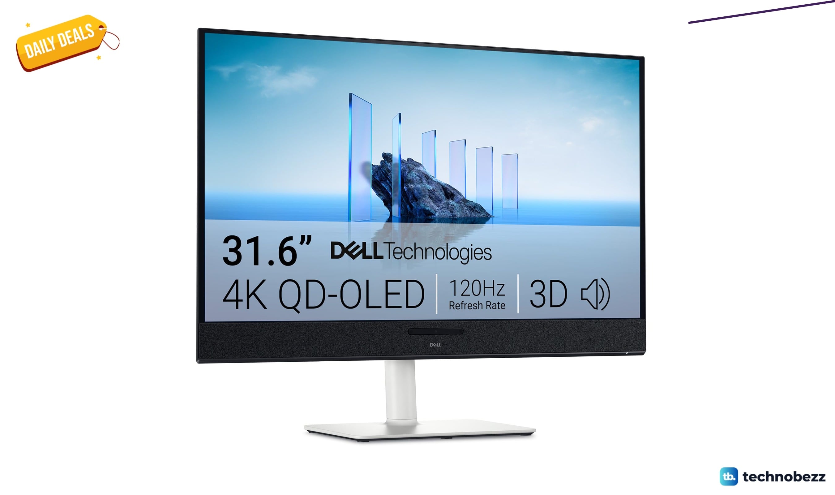 Dell 32 Plus 4K QD-OLED Monitor S3225QC drops to $478 on Amazon