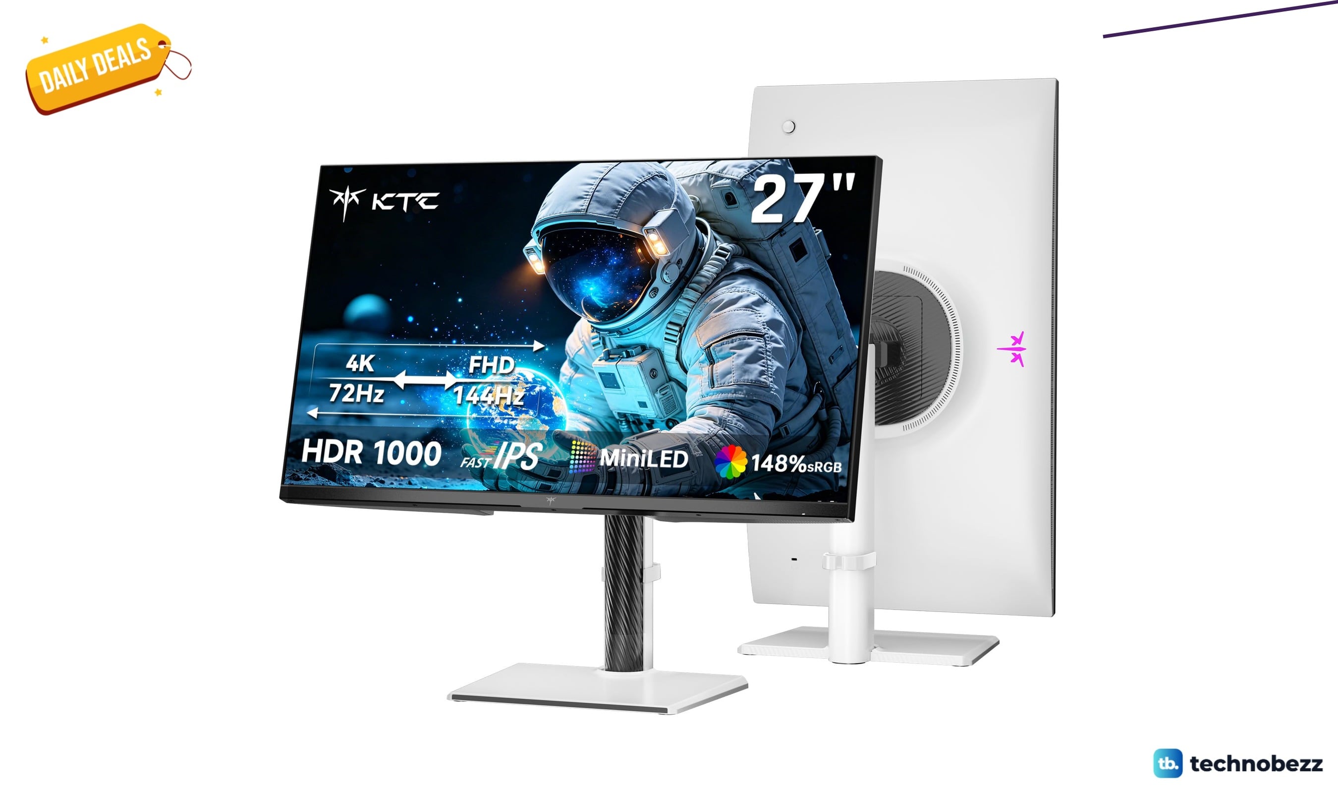 KTC 4K Mini-LED Gaming Monitor discounted to $339.99