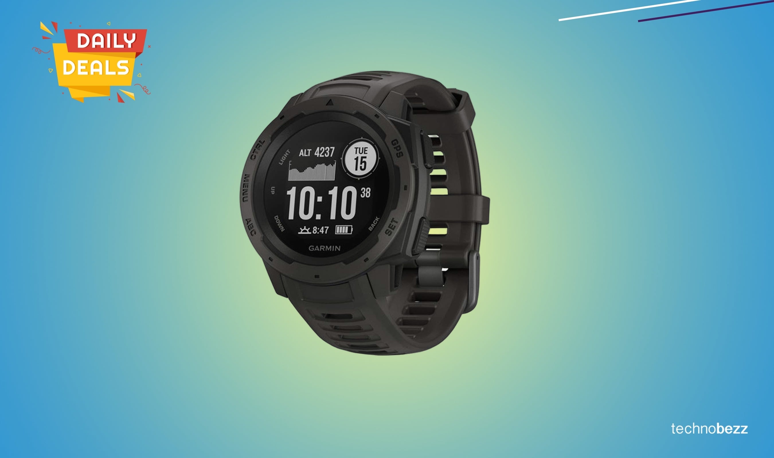 Garmin Instinct rugged outdoor watch drops to $244.76