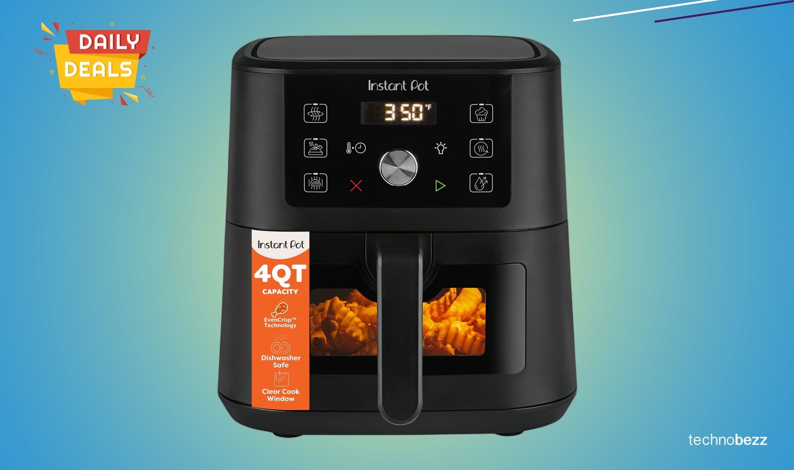 Instant Pot 4Qt Vortex Mini Air Fryer drops to $69.99