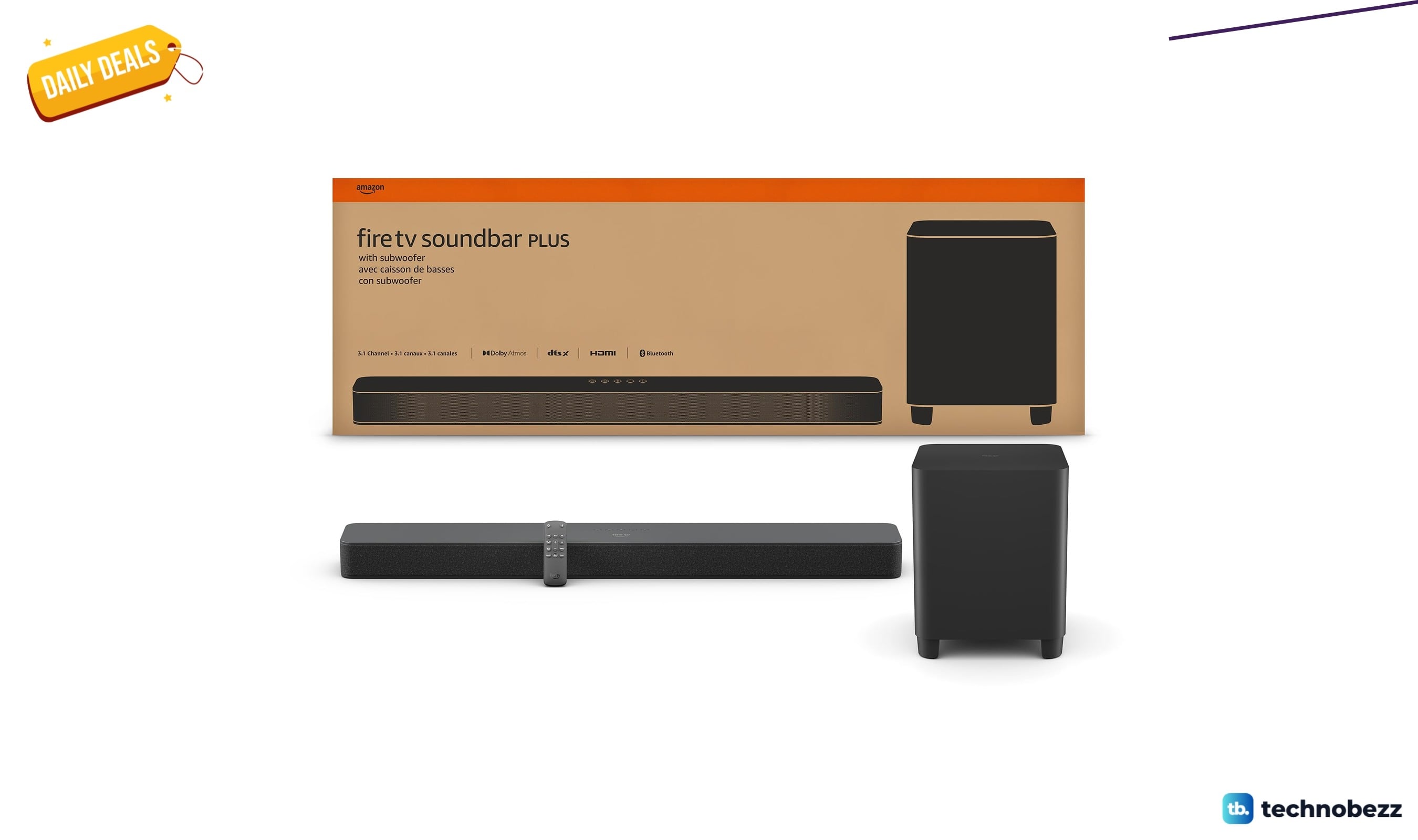Amazon Fire TV Soundbar Plus now selling for $249.99