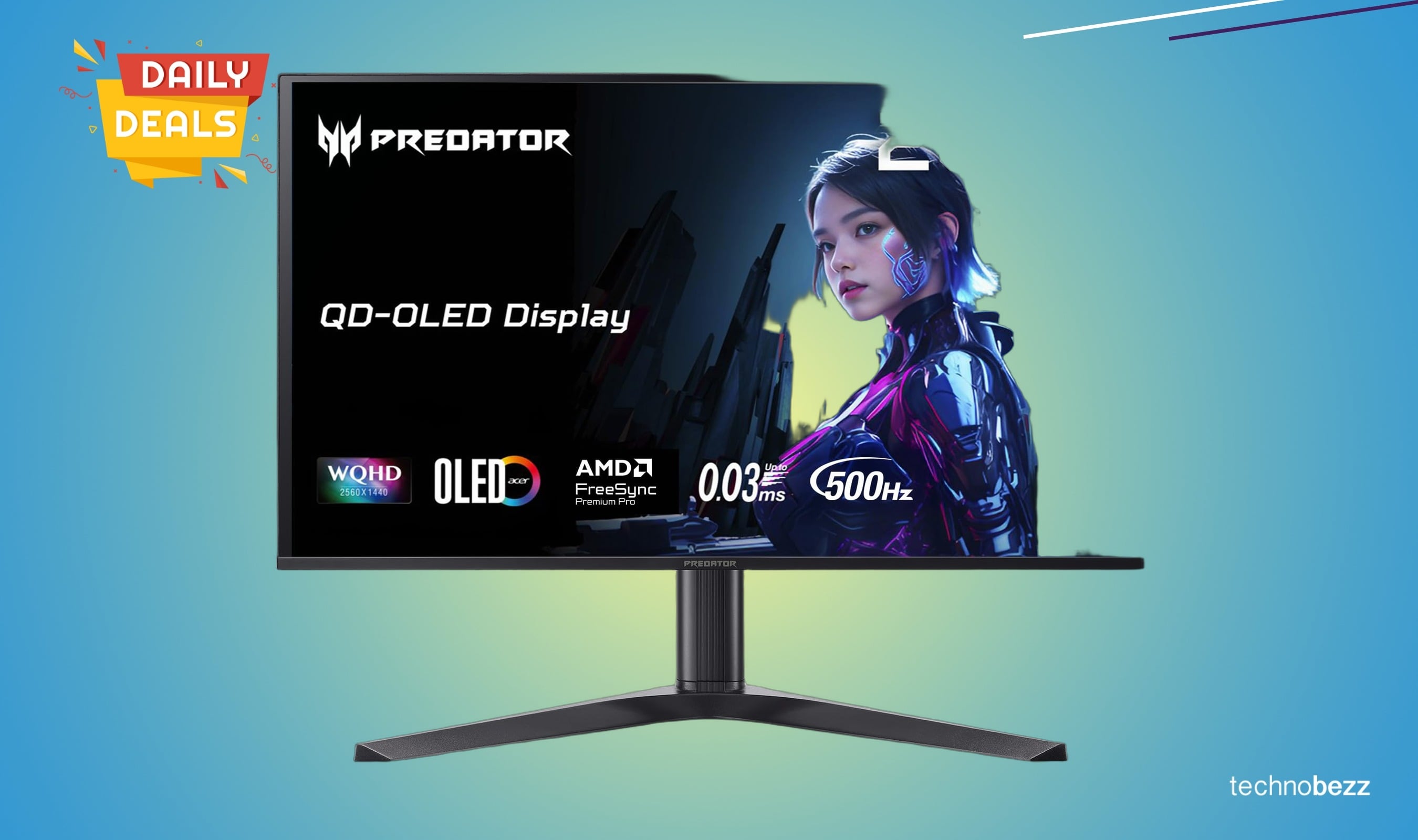 Acer Predator 26.5-inch OLED gaming monitor drops to $647.99