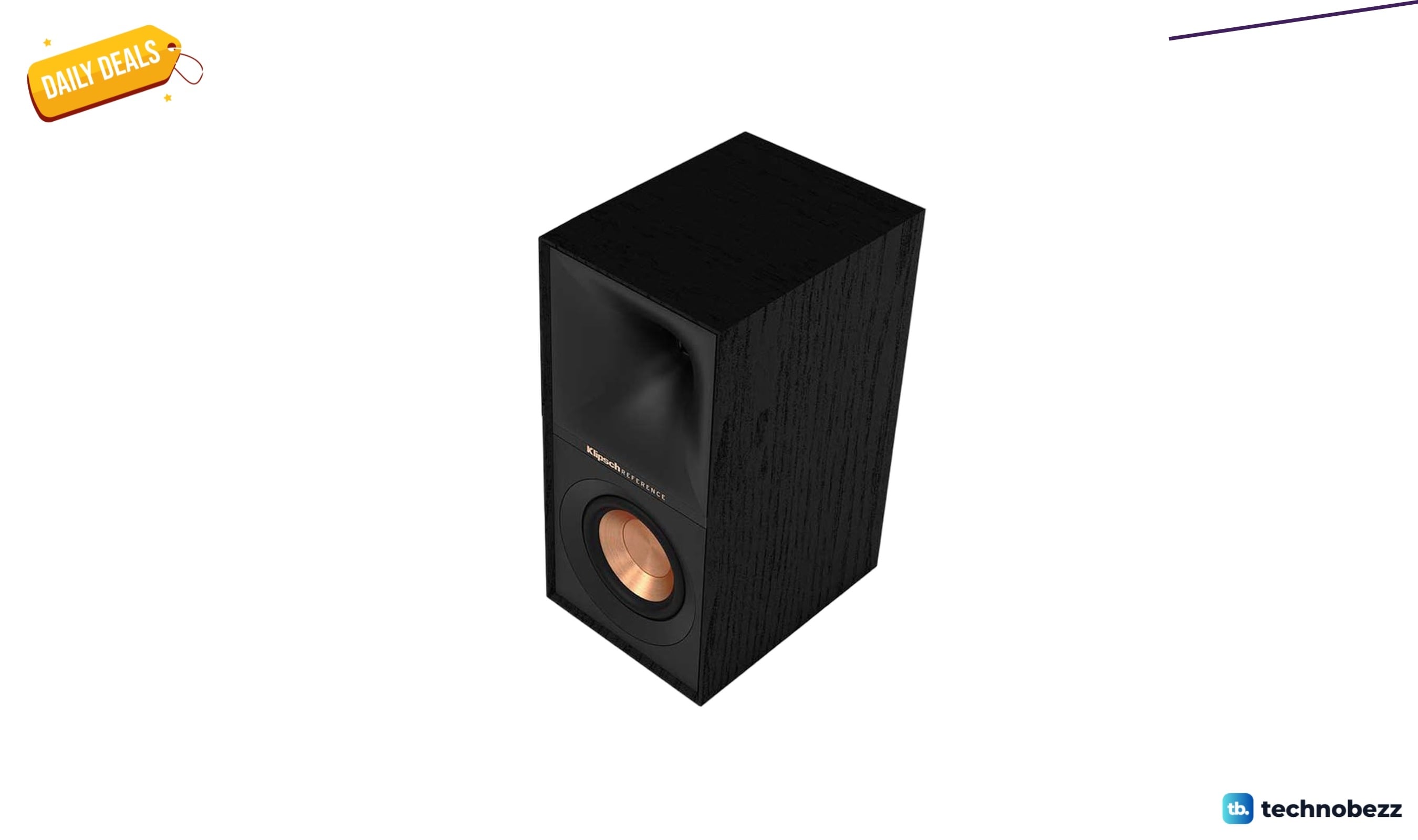 Klipsch Reference Next-Generation R-40M Horn-Loaded Bookshelf Speakers drops to $199.99