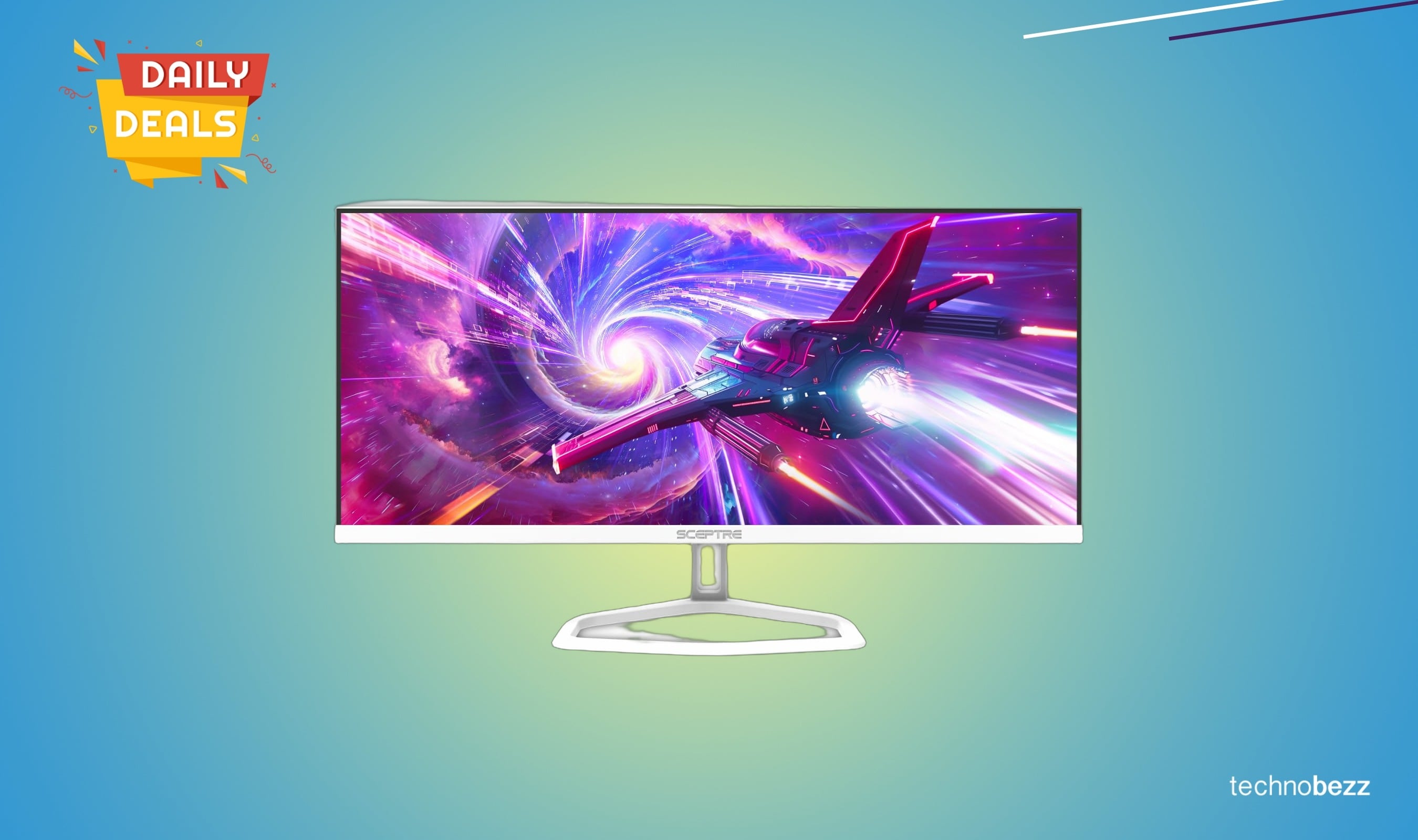 Sceptre 30-inch ultrawide gaming monitor drops to $179.97 on Amazon