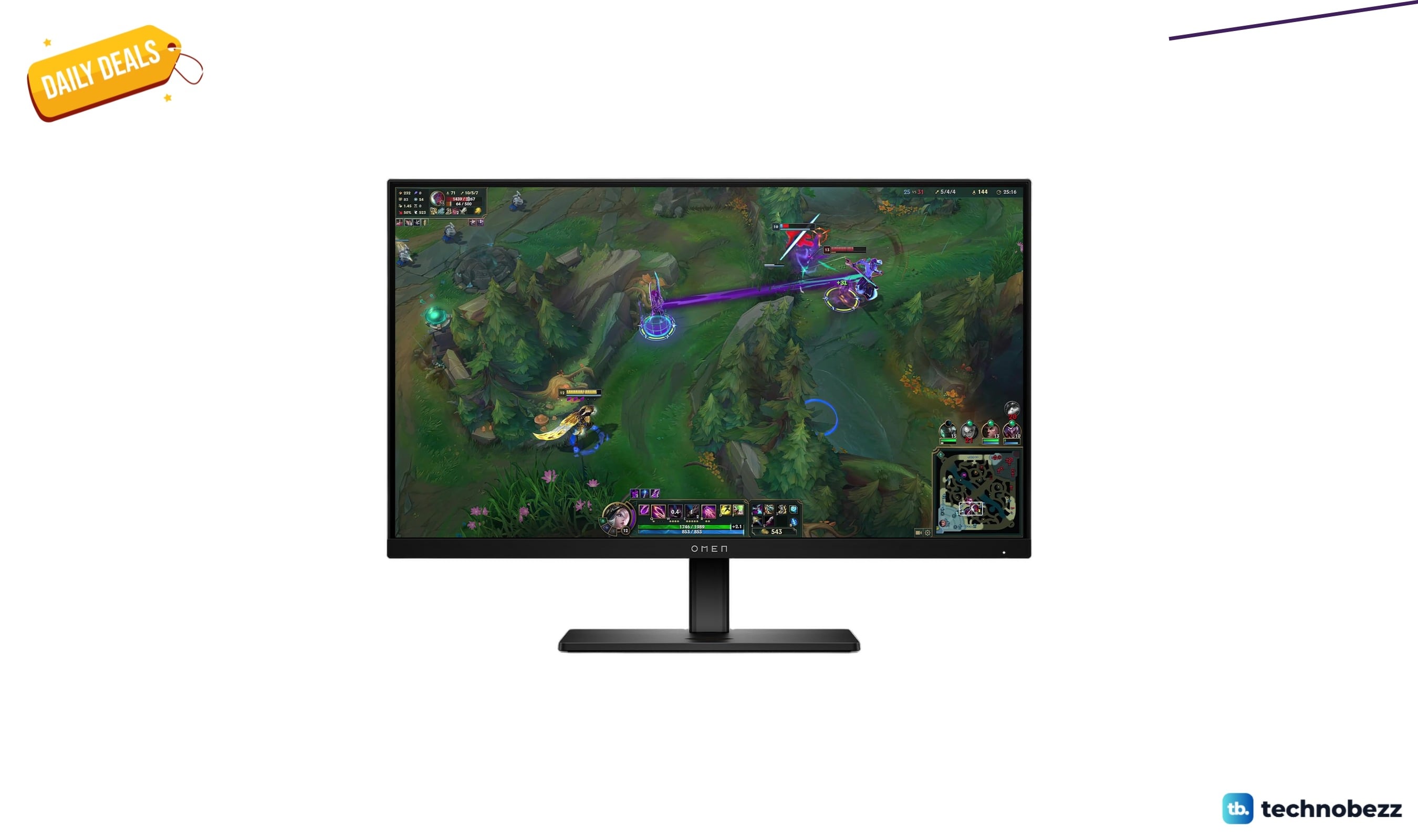 HP OMEN 24.5 FHD 360Hz Gaming Monitor drops to $395 on Amazon