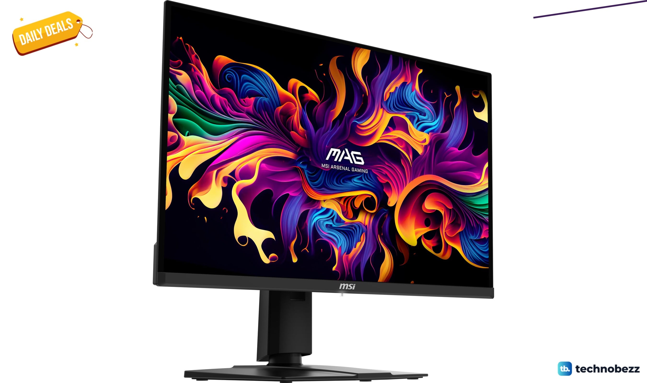 MSI MAG 271QPX QD-OLED 27-inch gaming monitor drops to $529.99